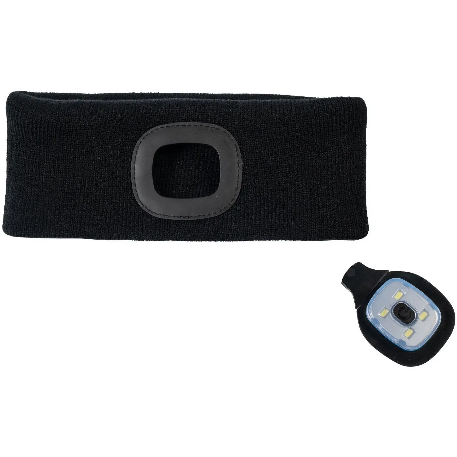 Winter Stirnband mit Licht HONEY schwarz Winter Stirnband mit Licht HONEY schwarz