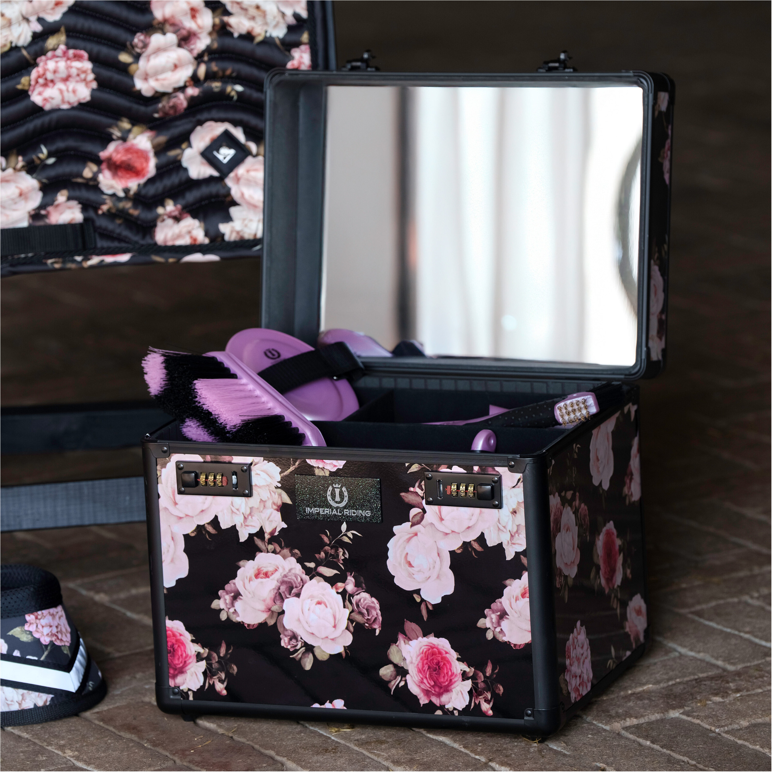 Putzbox IRHShiny flower print