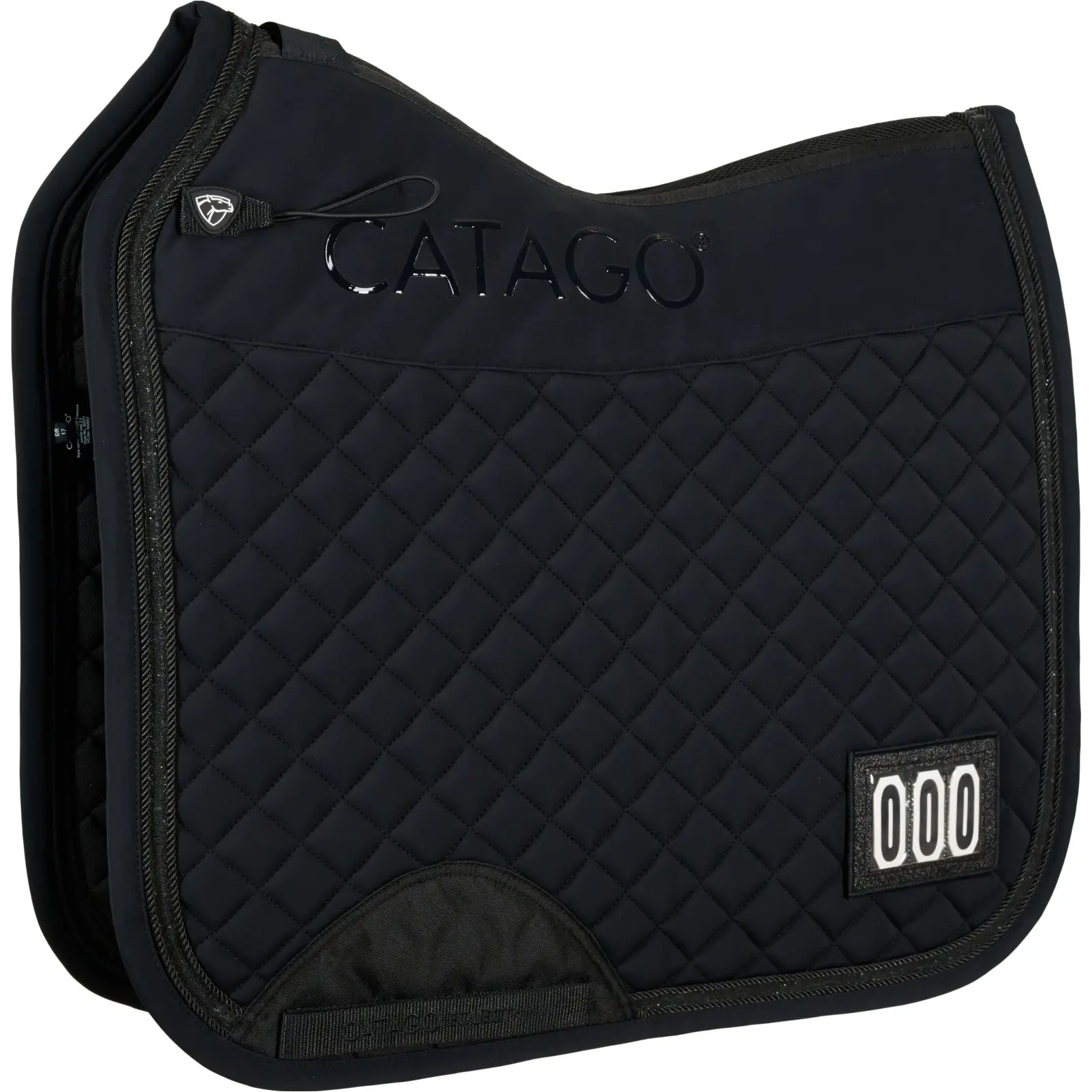 Schabracke mit Startnummer TREASURE 2.0 schwarz