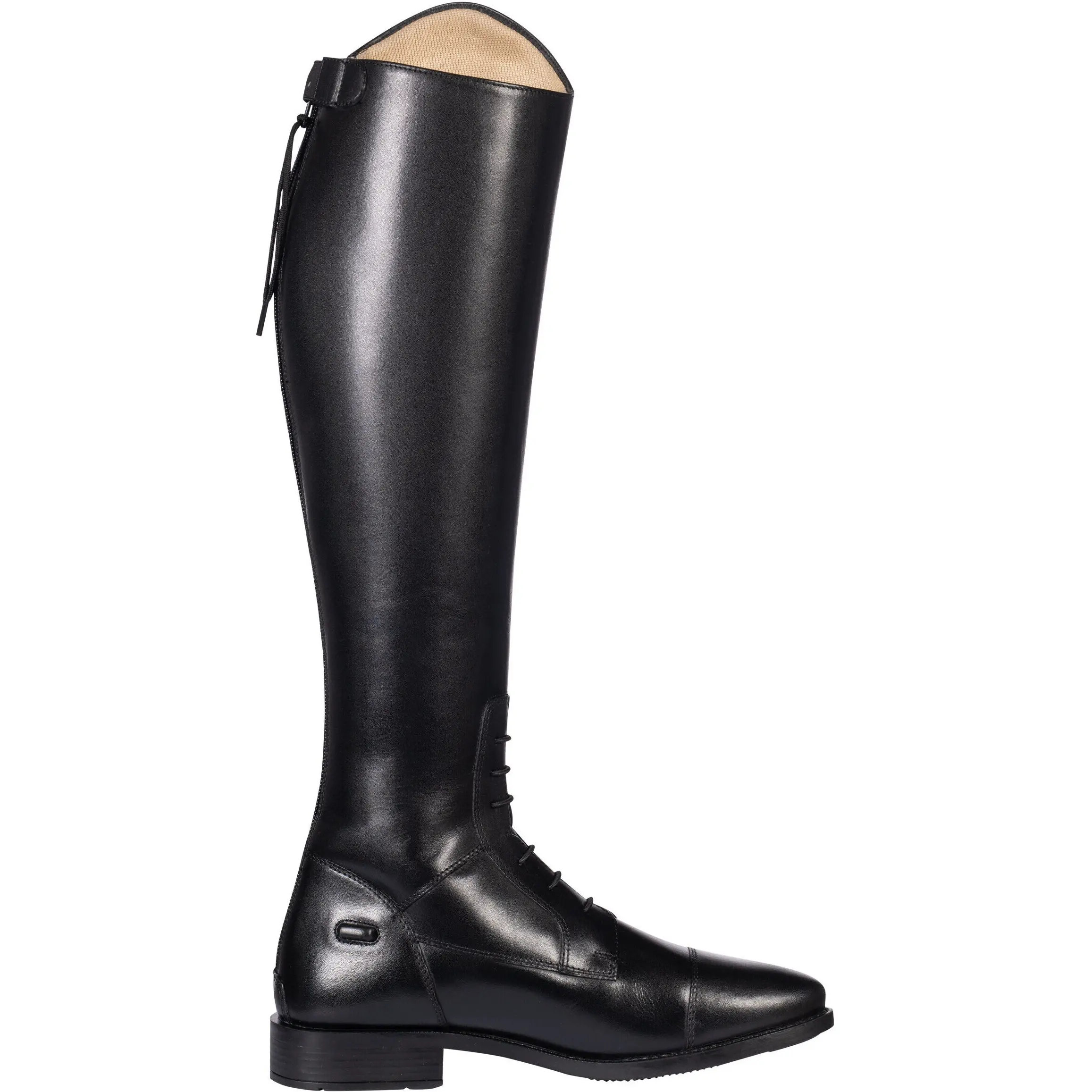 Reitstiefel ZAVIRA Echtleder schwarz
