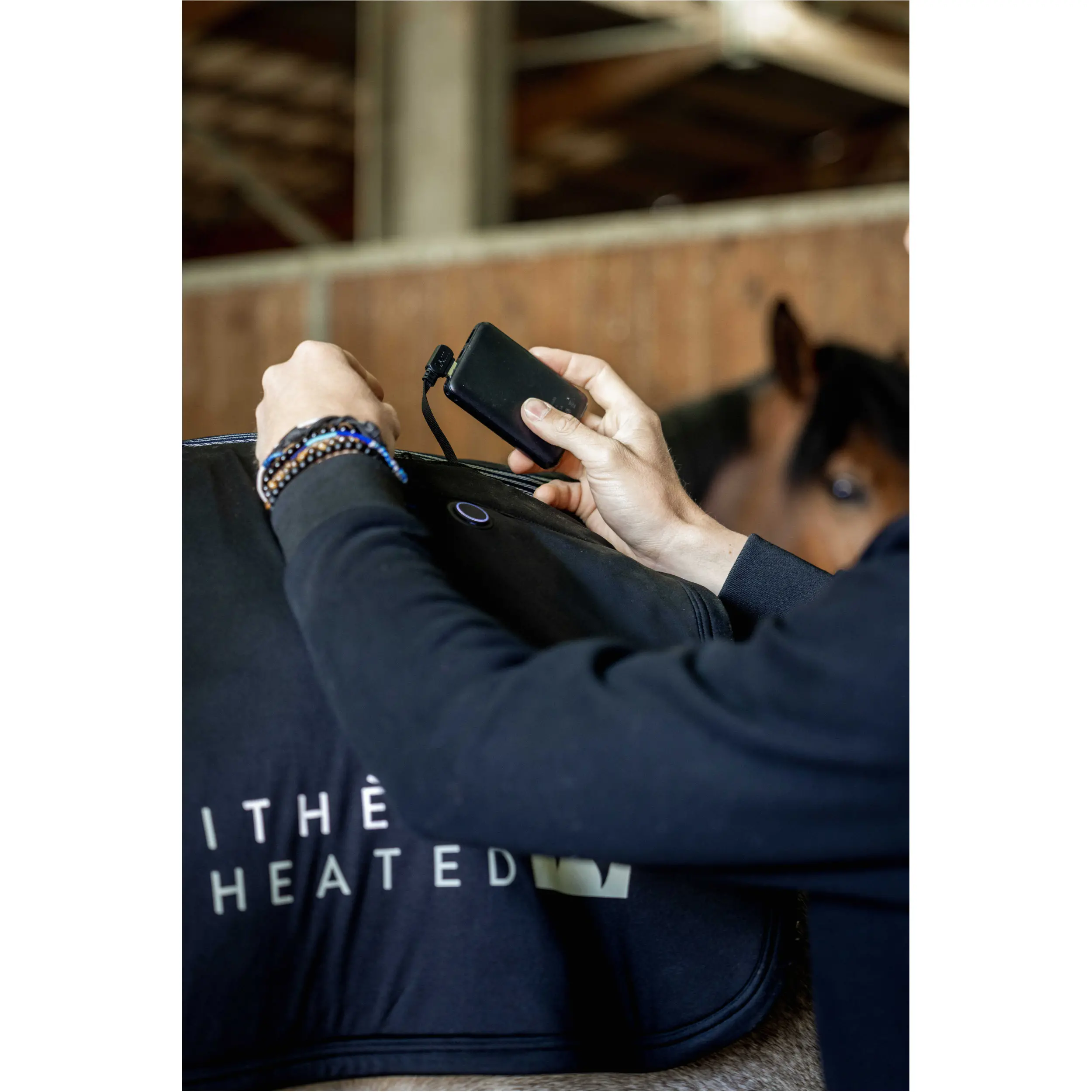 Rückenwärmer für Pferde schwarz Rückenwärmer für Pferde schwarz