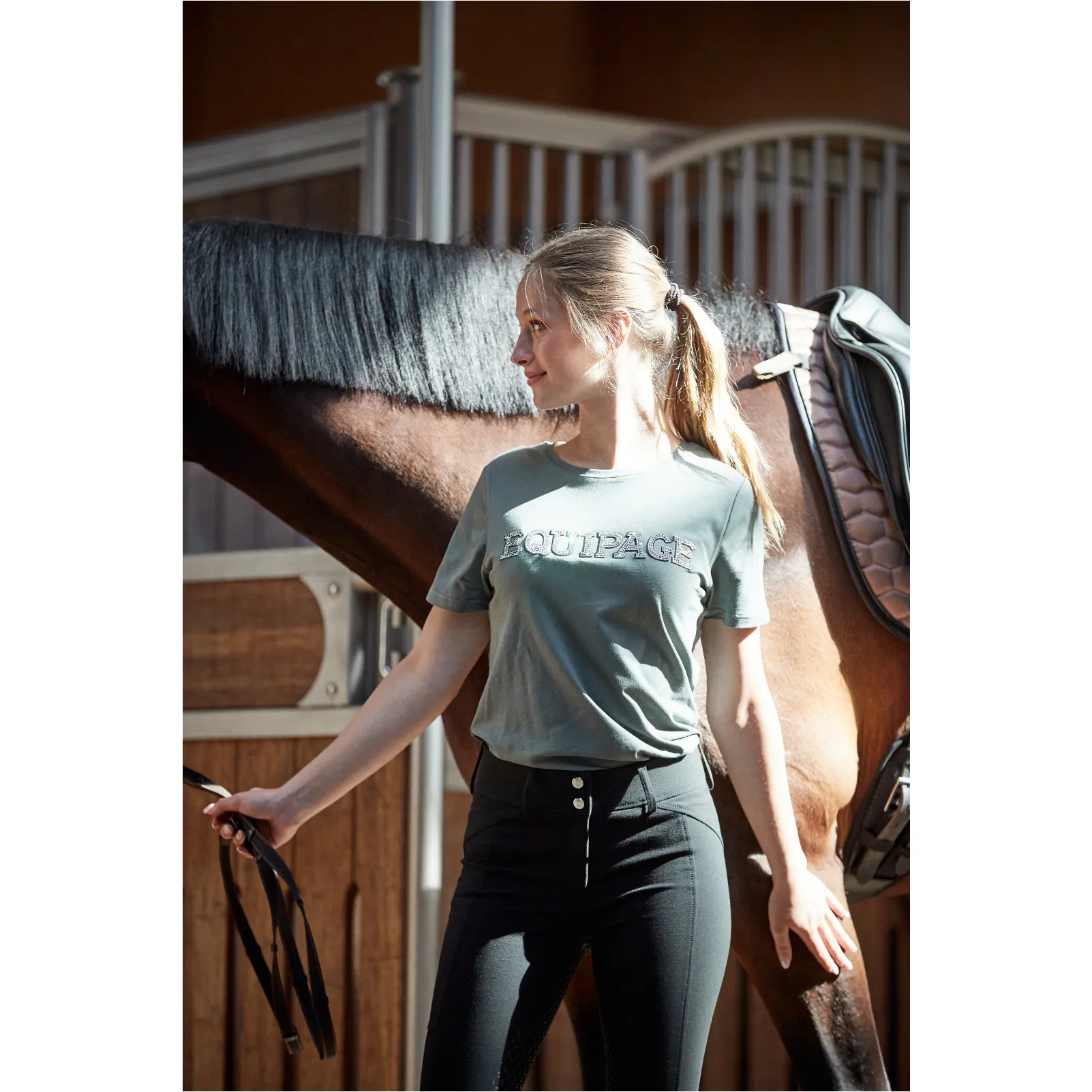 Damen T-Shirt Kurzarm MELINA forest