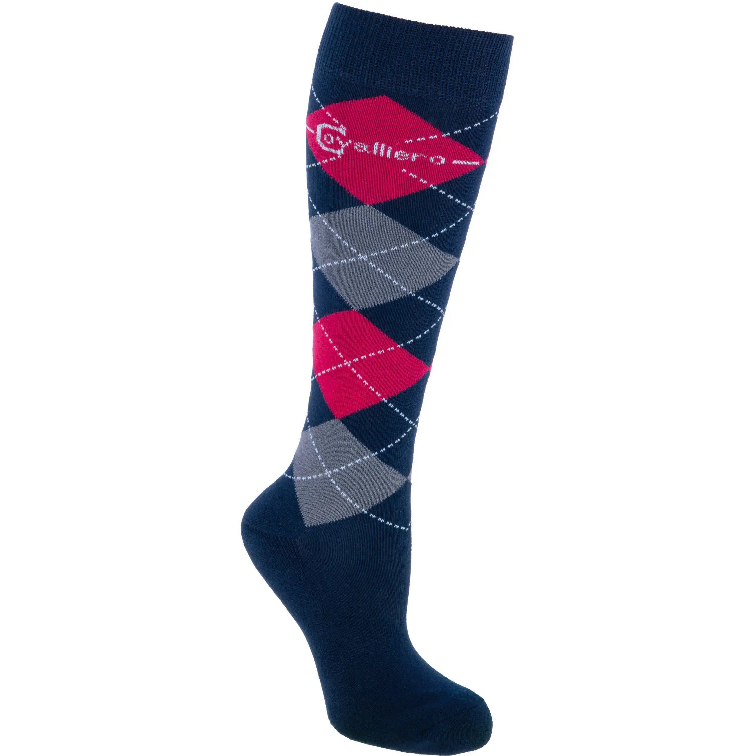 dark navy/pink/grau