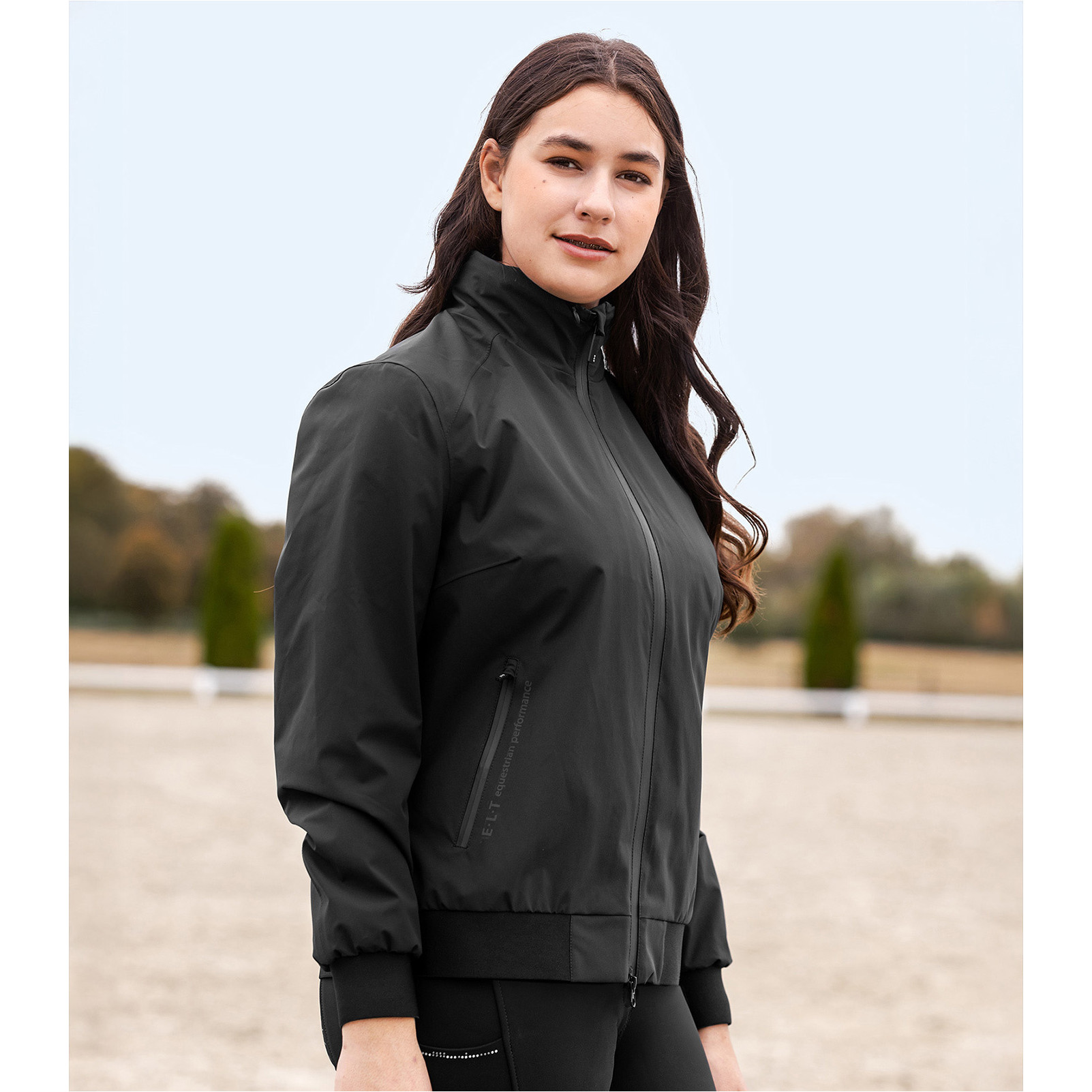 Damen Performance-Reitblouson RAVENNA schwarz