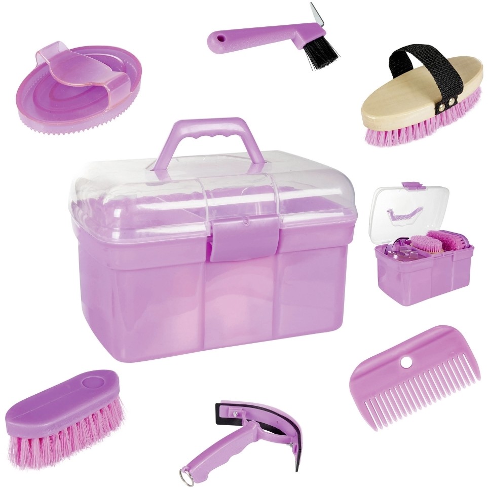 Putzbox LIGHT (6-teilig) pink