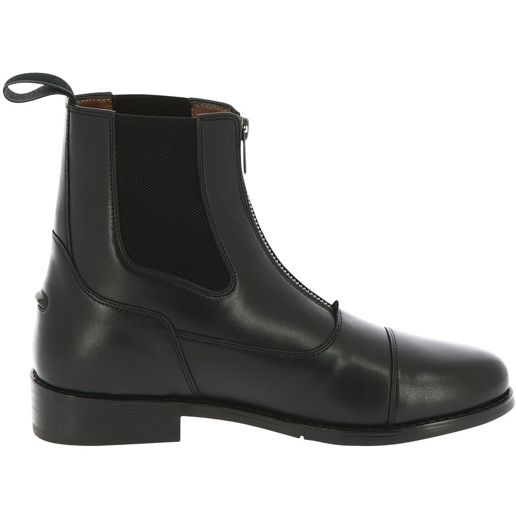 Reitstiefeletten mit Zip ORIGIN Echtleder schwarz Reitstiefeletten mit Zip ORIGIN Echtleder schwarz