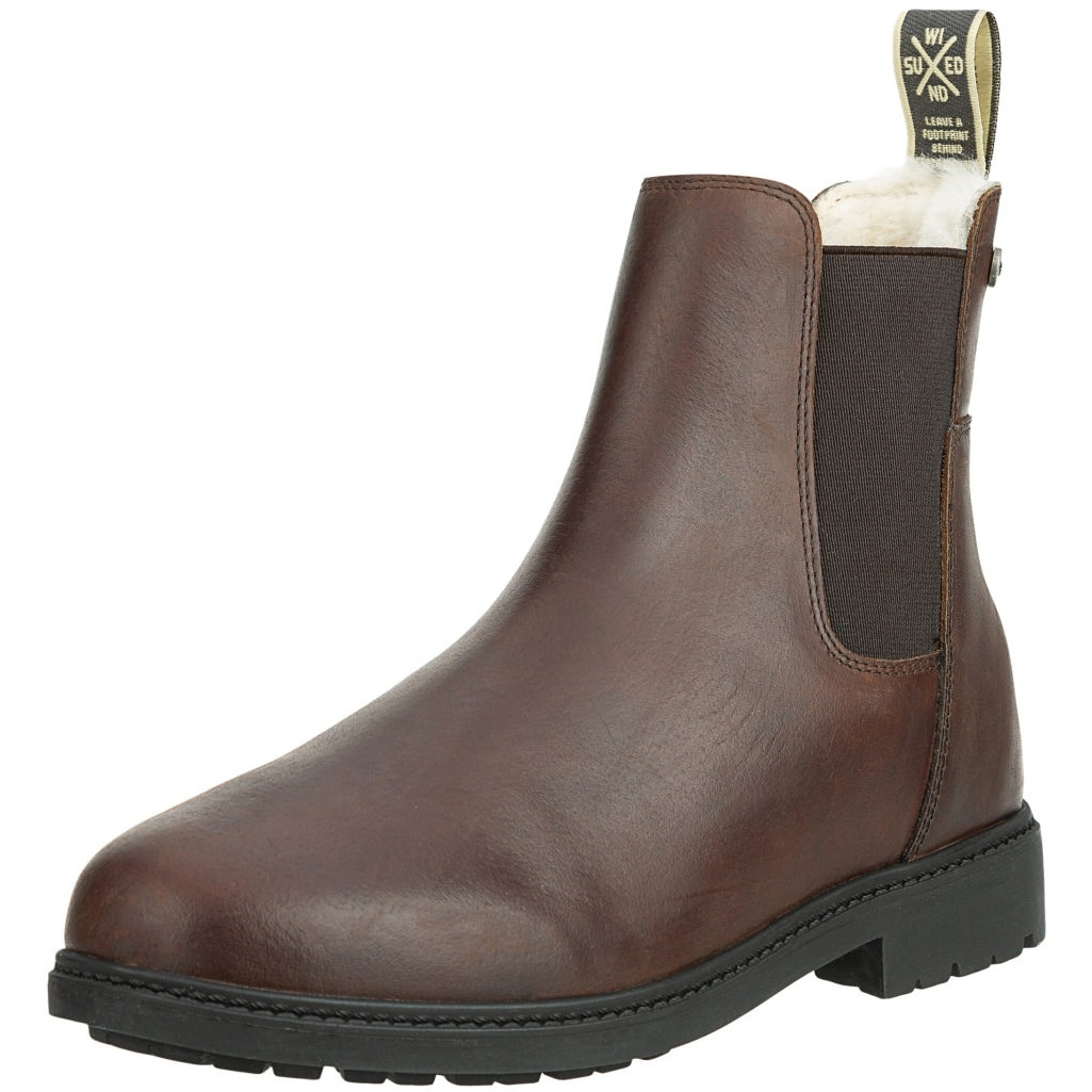 Winter Reitstiefeletten DURANGO MERINO Echtleder braun