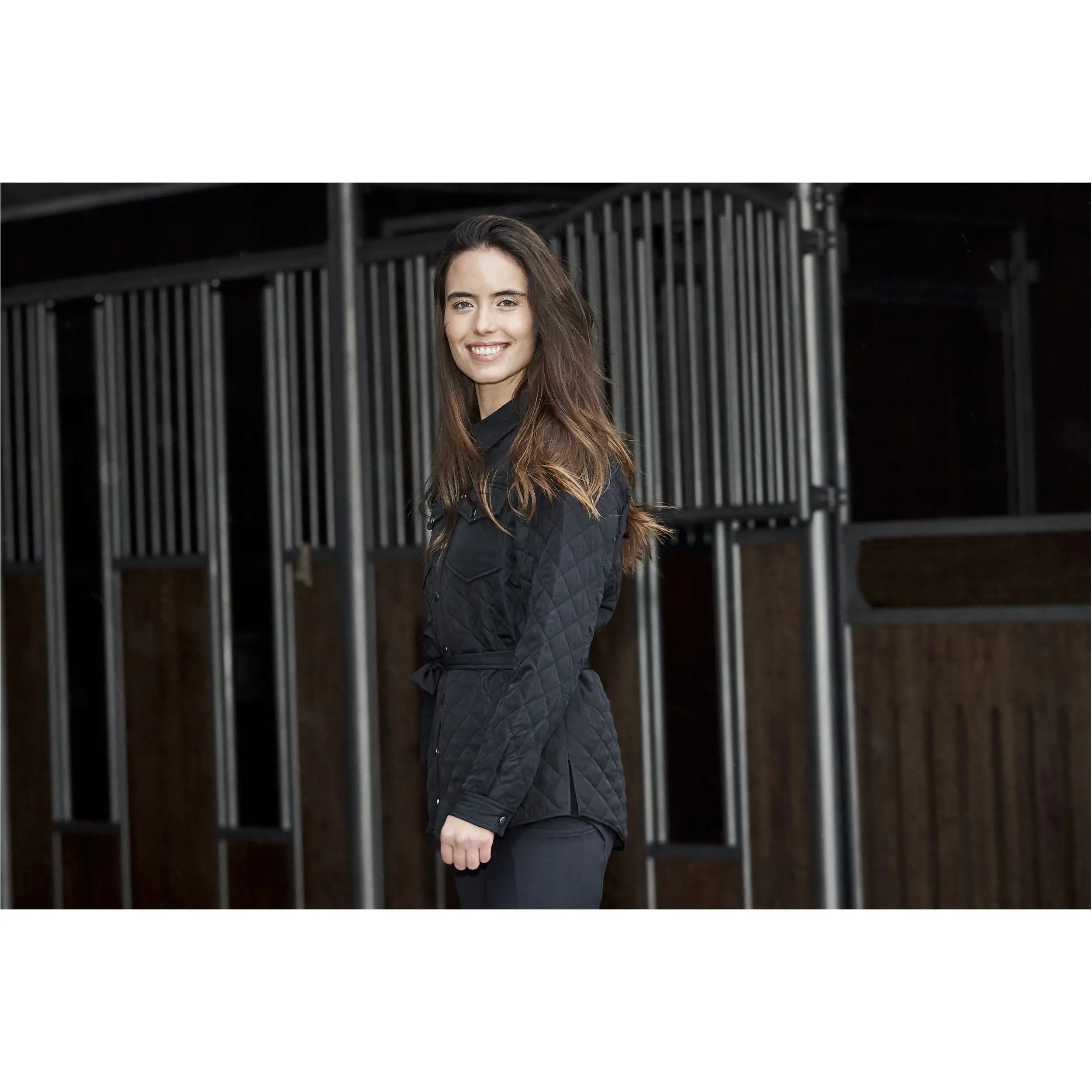 Damen Steppjacke PEARL schwarz