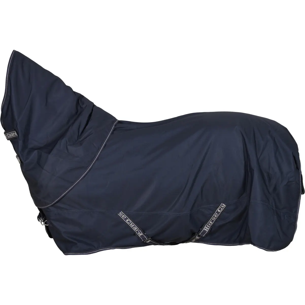 Turnoutdecke mit abnehmbarem Halsteil 200g Füllung 1200D MILLAN navy Turnoutdecke mit abnehmbarem Halsteil 200g Füllung 1200D MILLAN navy