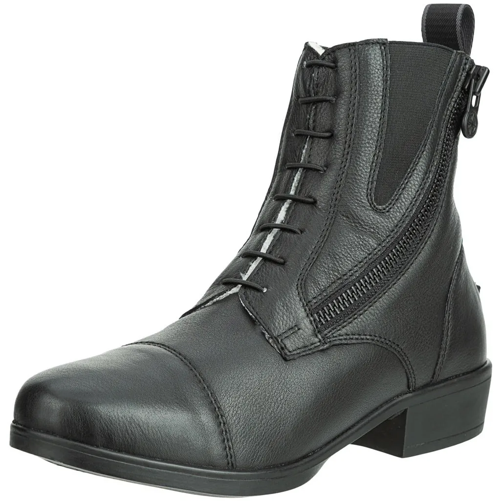 Winter Damen Reitstiefeletten ADVANCED II SZ Soft Echtleder schwarz