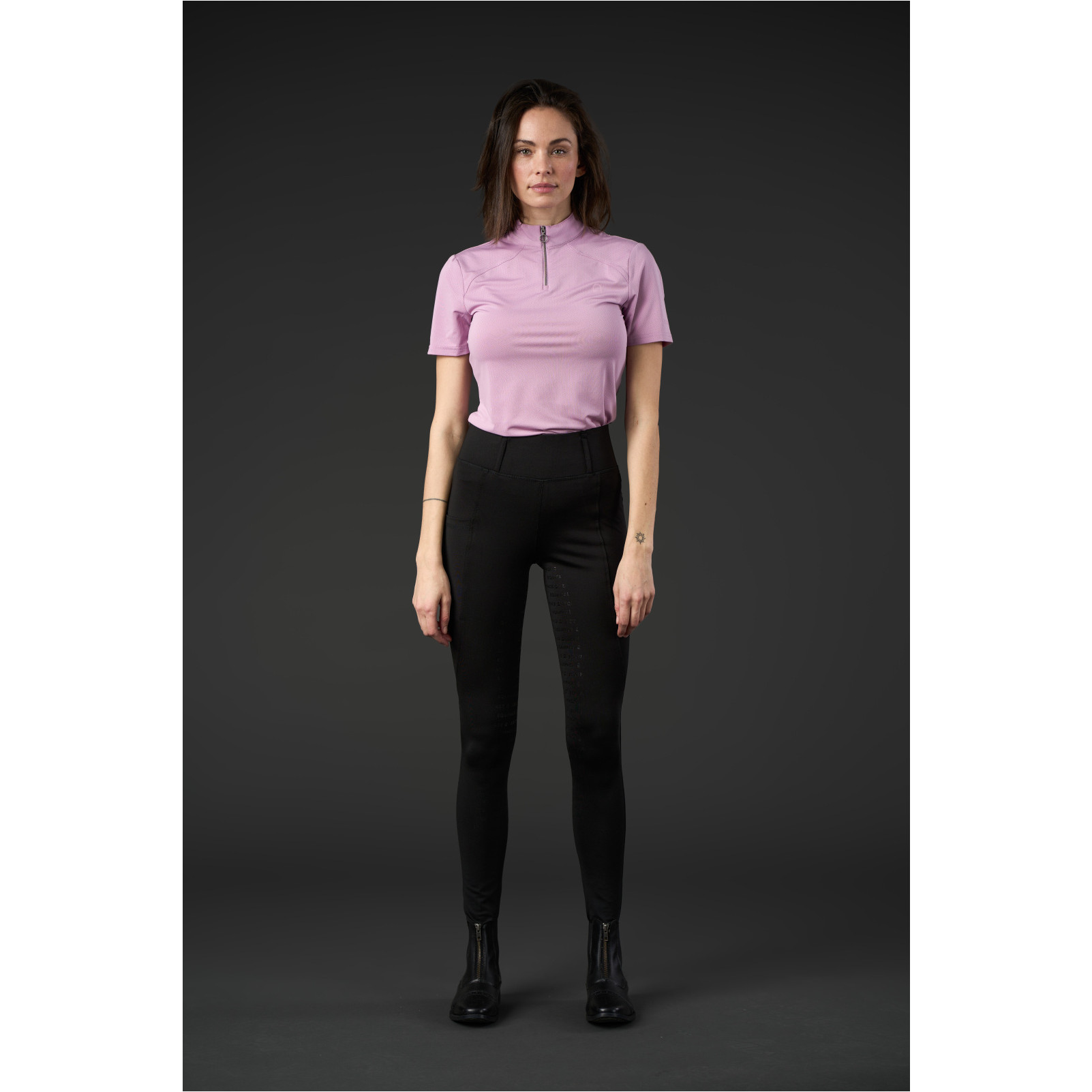 Damen Reitleggings Silikon Vollbesatz KENDRA schwarz Damen Reitleggings Silikon Vollbesatz KENDRA schwarz