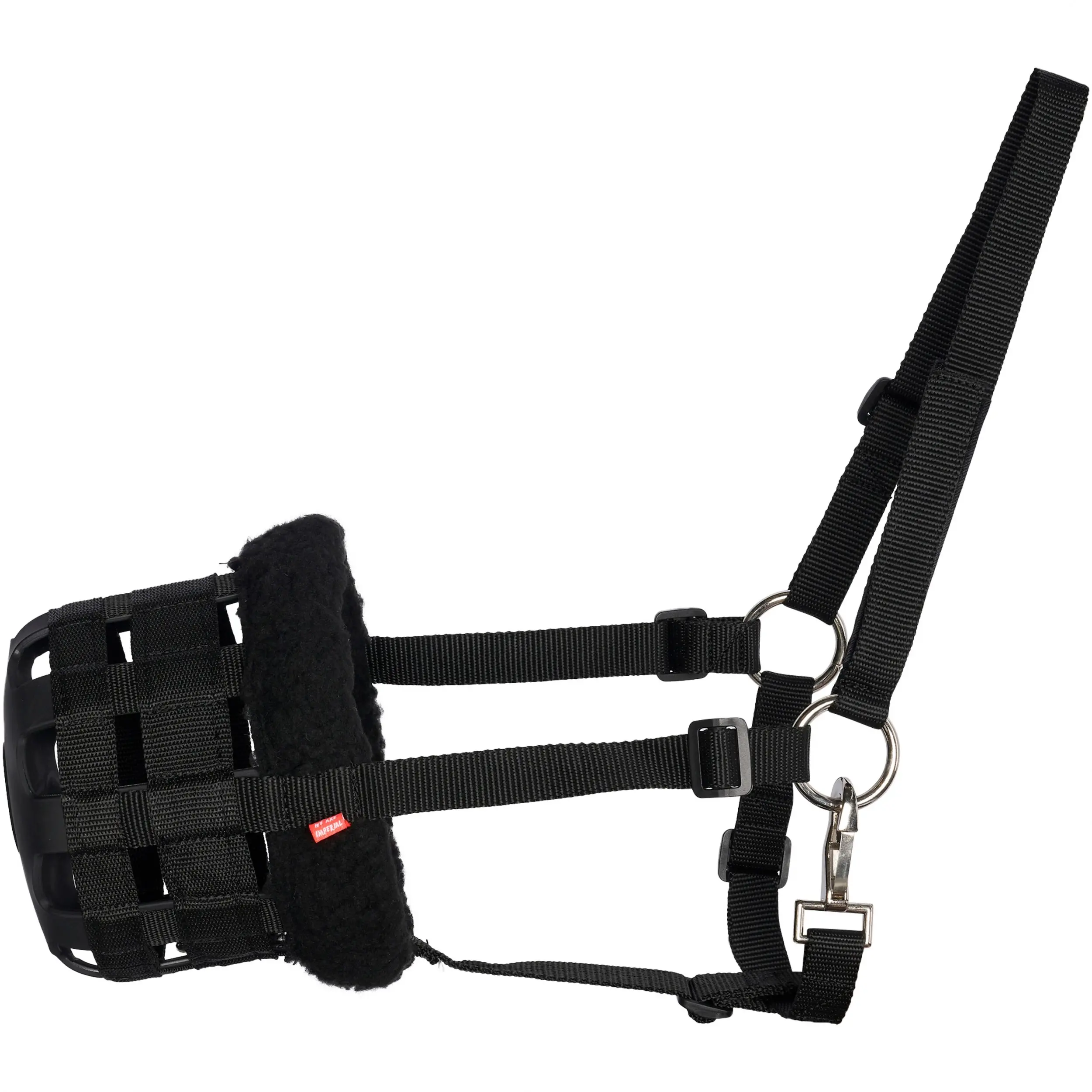 Fressbremse mit Fell IRH black