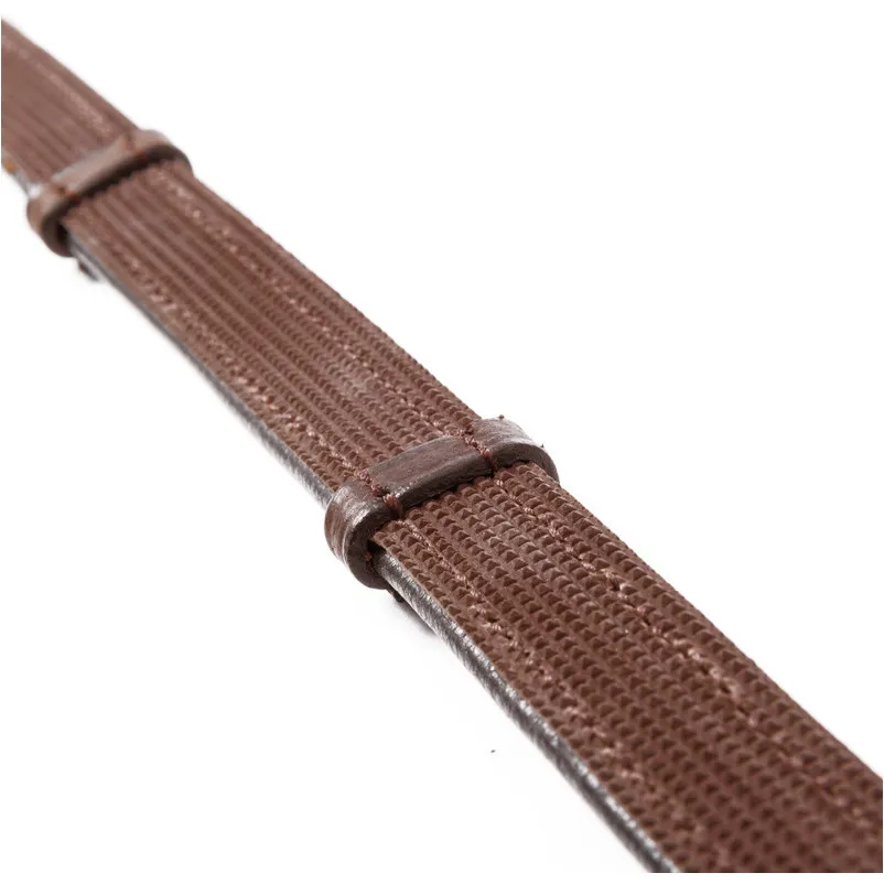 Softgrip Zügel 5 Stege braun 16mm 