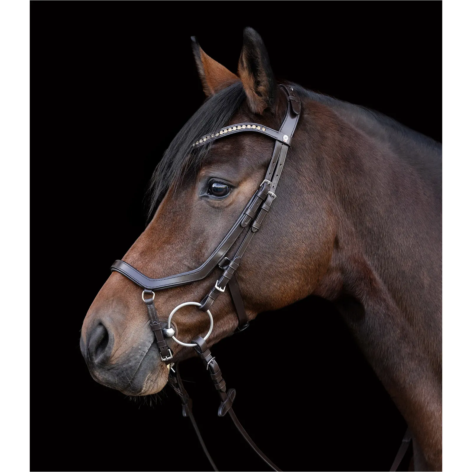 Trensenzaum X-Line RELAXATION braun