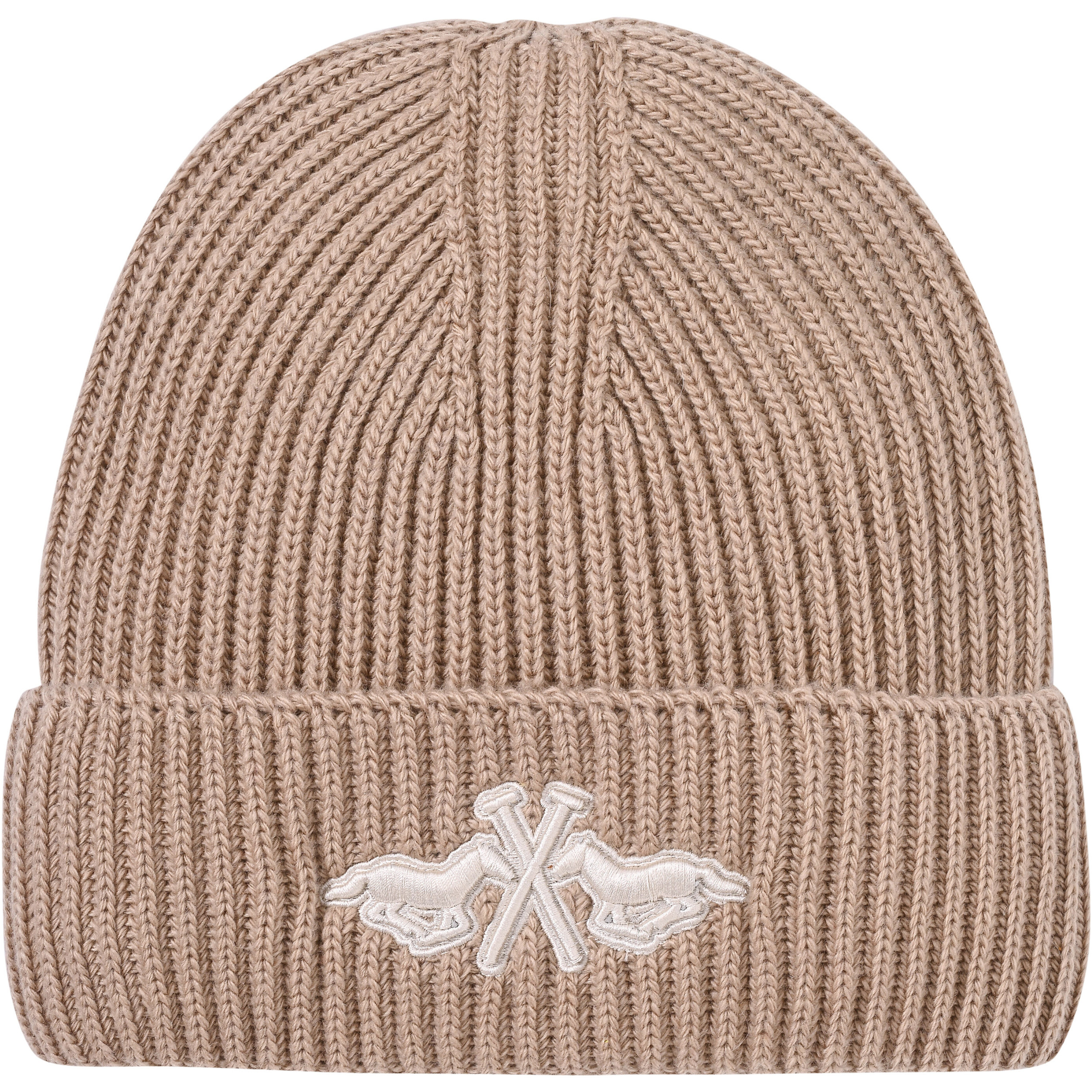 Damen Beanie HVPNada camel