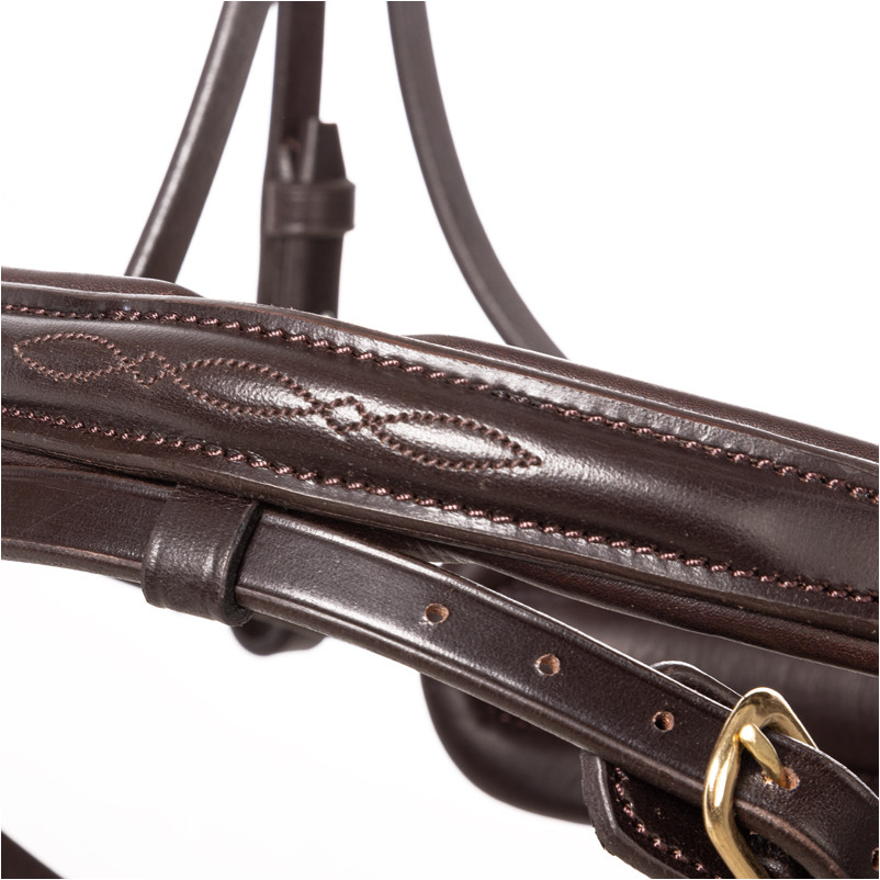 Springtrense englisch kombiniert ROBIN braun/messing