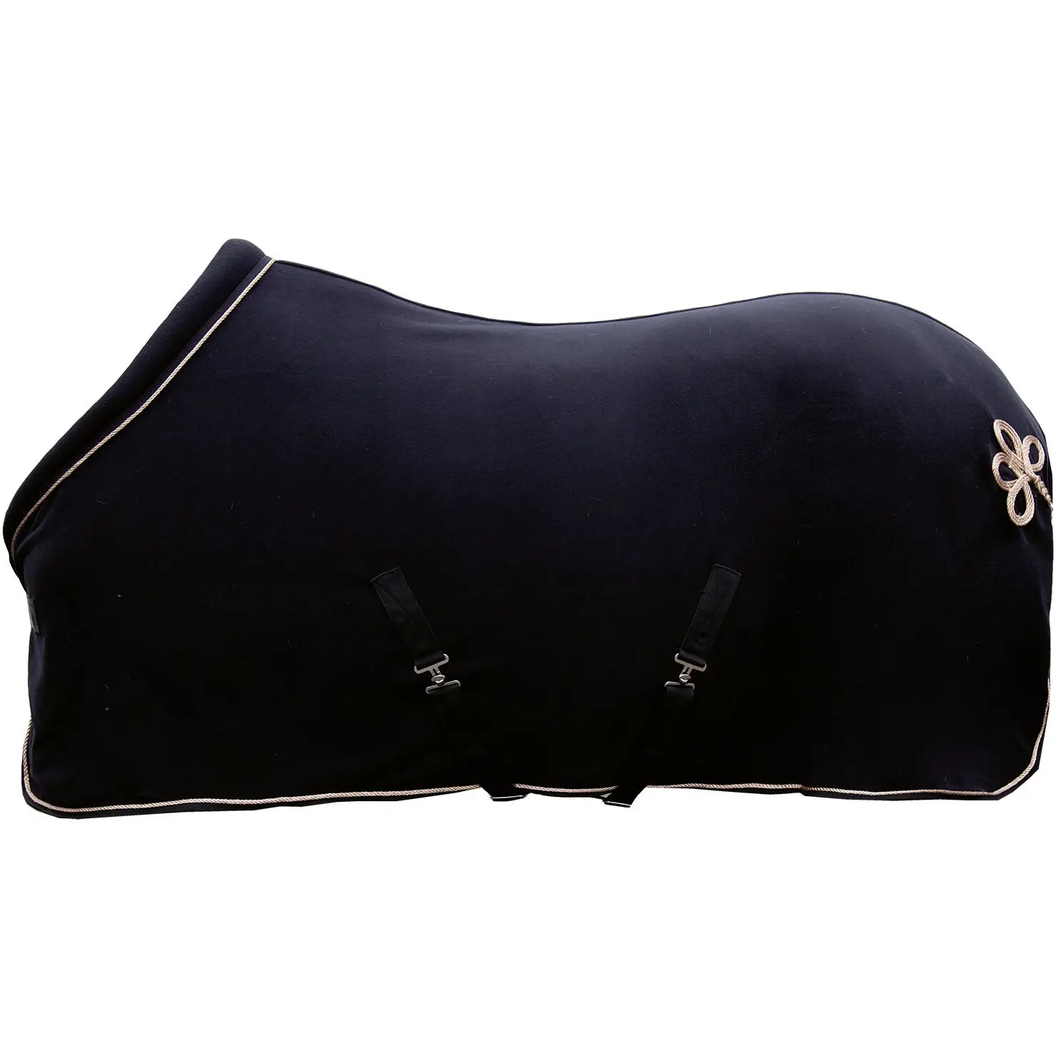 Abschwitzdecke ROSEGOLD GLAMOUR STYLE schwarz/rosegold