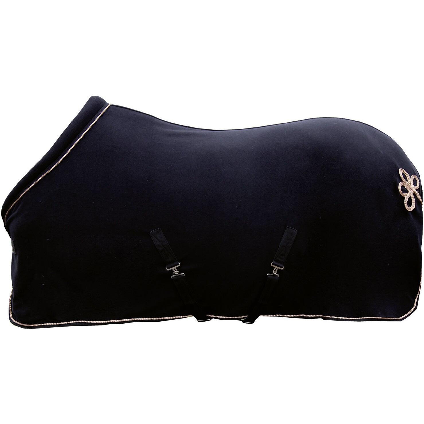Abschwitzdecke ROSEGOLD GLAMOUR STYLE schwarz/rosegold