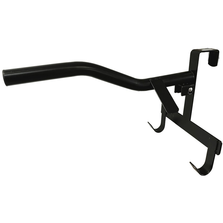 Tragbarer Sattelhalter klappbar schwarz Tragbarer Sattelhalter klappbar schwarz
