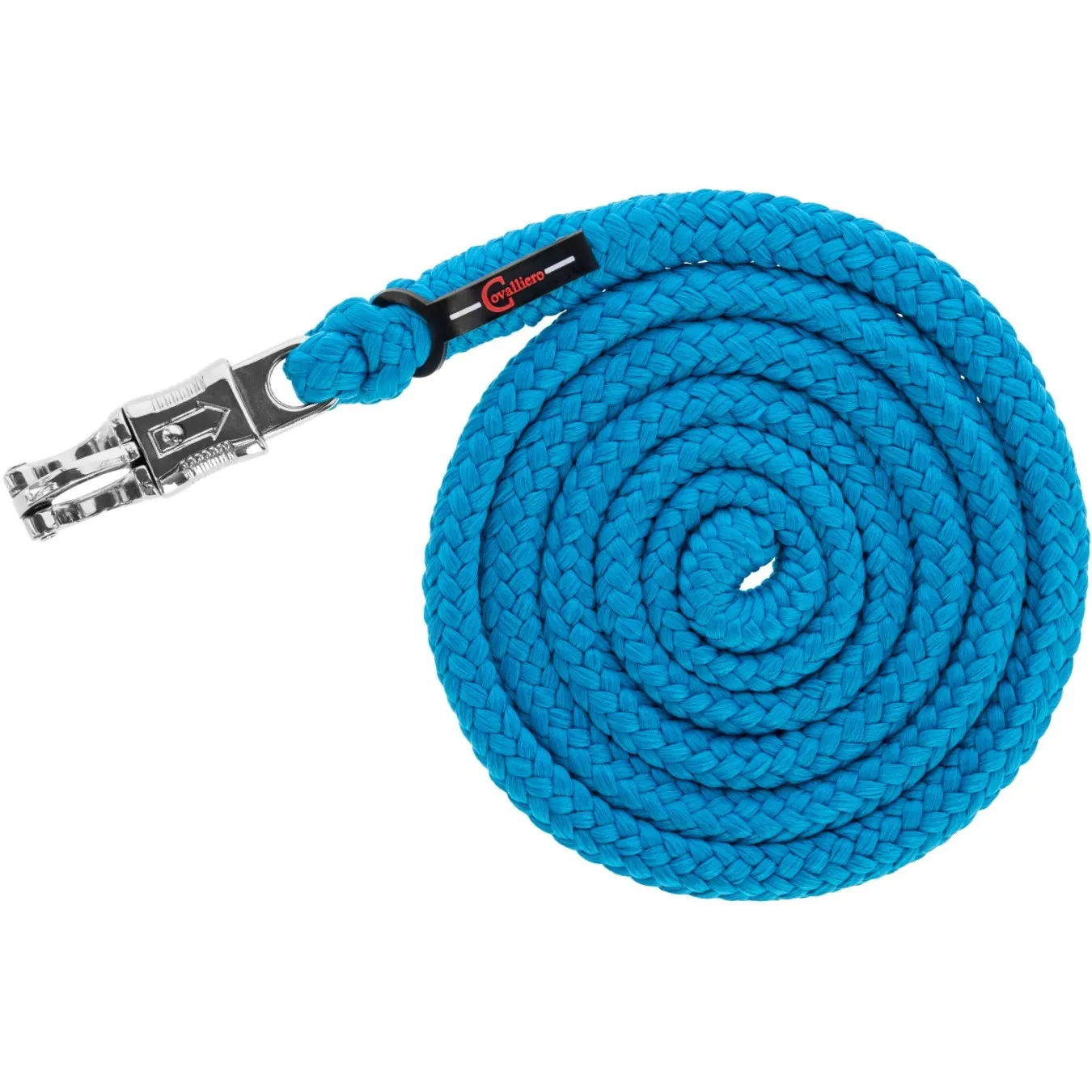 Führstrick mit Panikhaken HIPPO blau 200cm