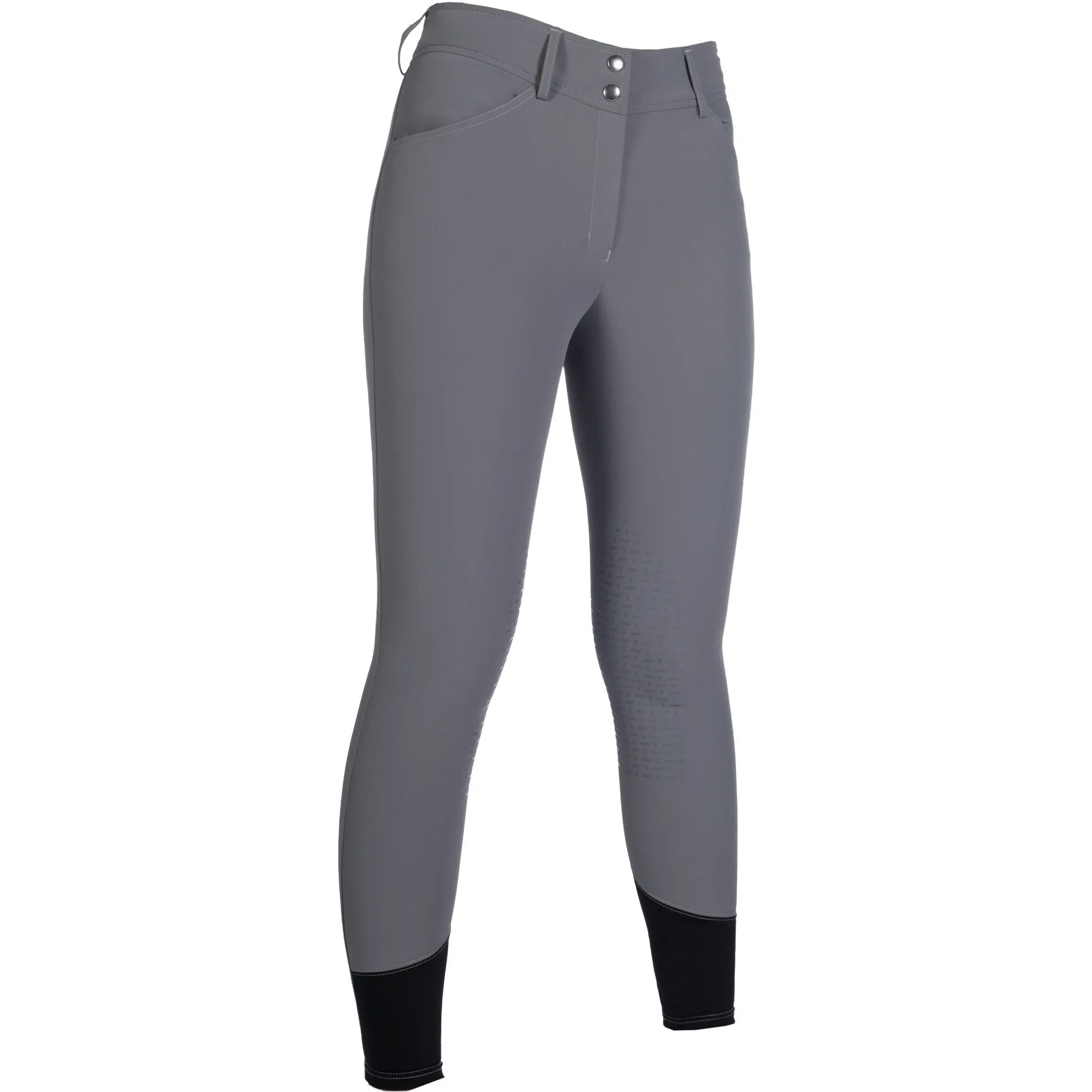 Damen Reithose Silikon Kniebesatz TAMPA grau Damen Reithose Silikon Kniebesatz TAMPA grau