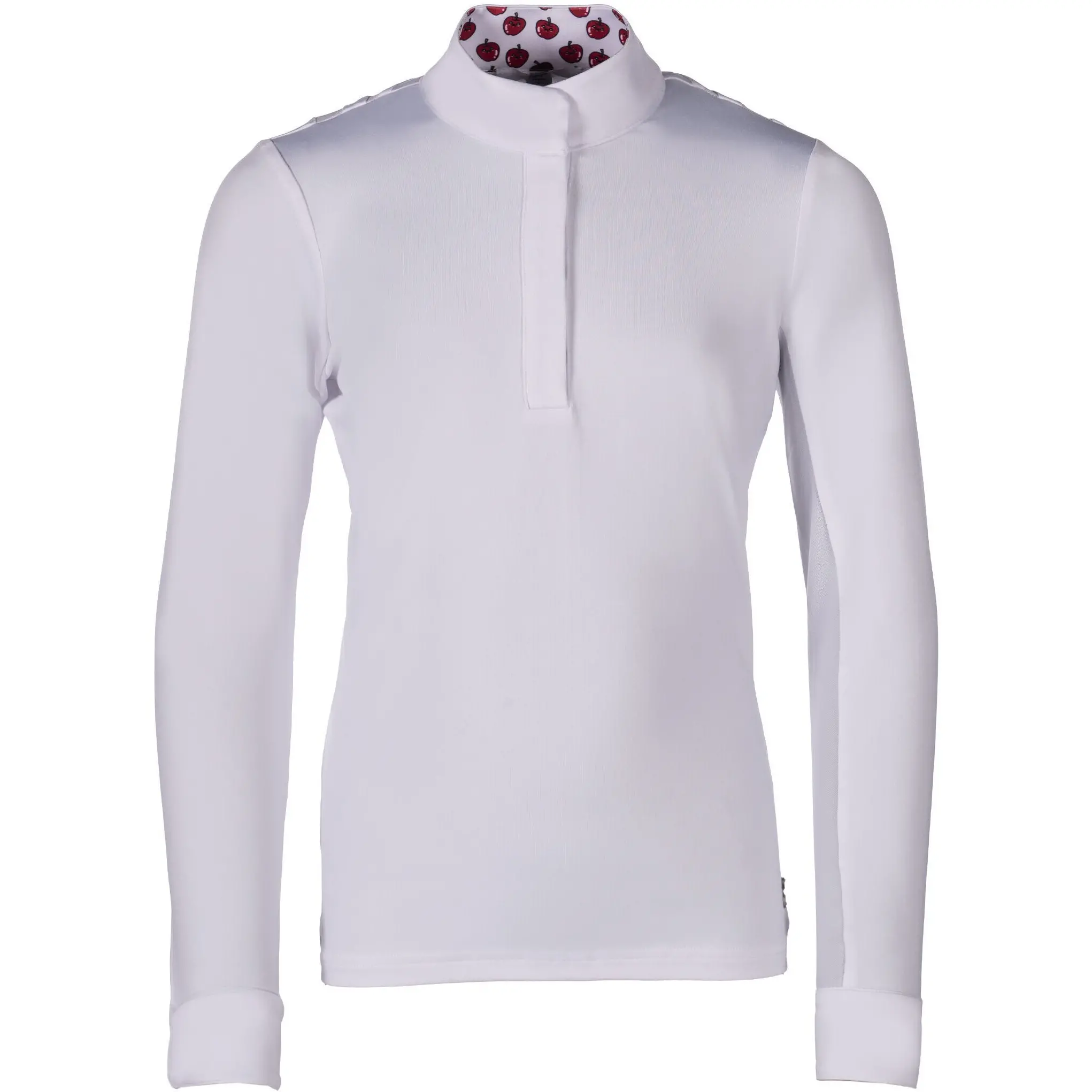 Kinder Turniershirt Langarm HUNTER KIDS weiß