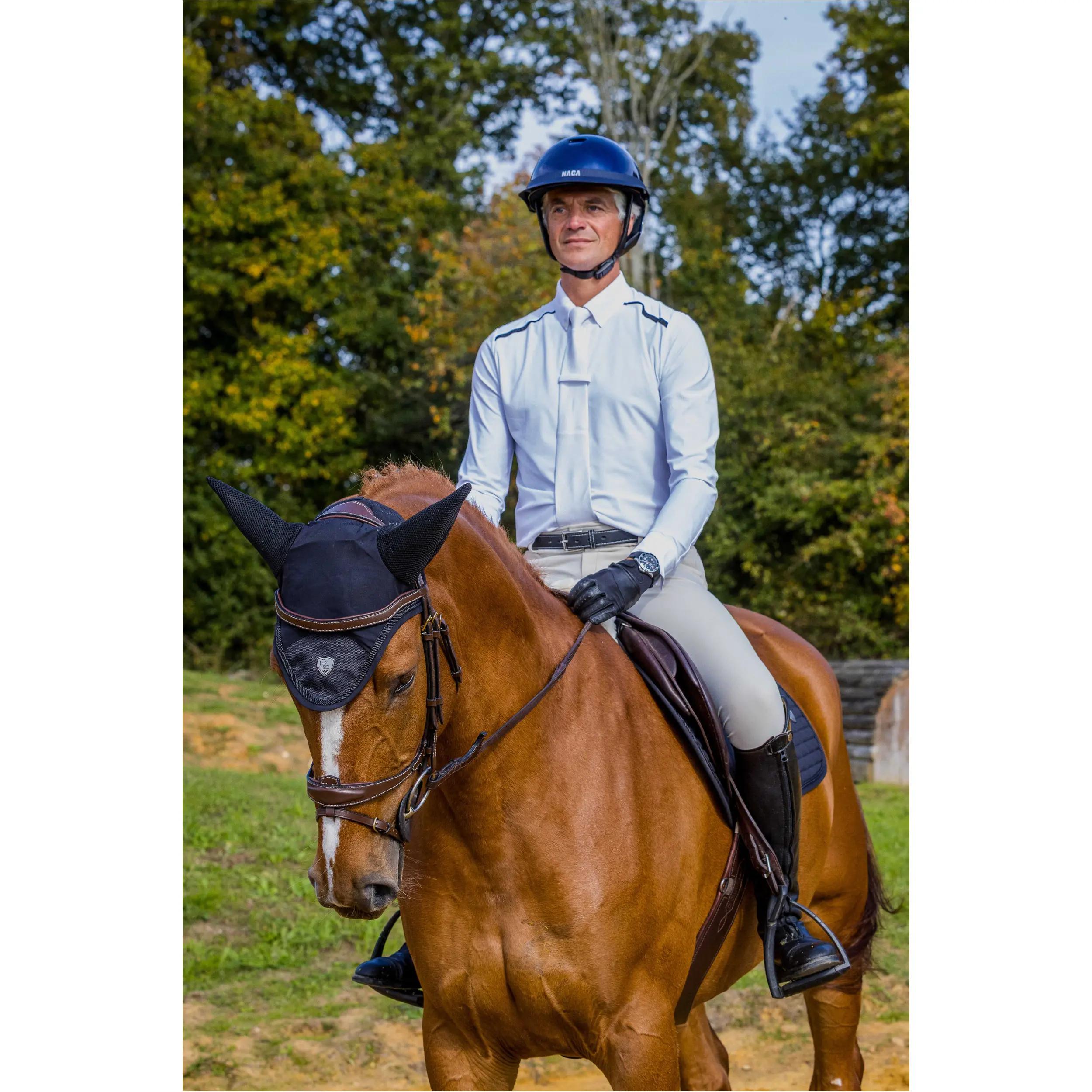 Herren Turnierpolo EK-ADRIEN weiß