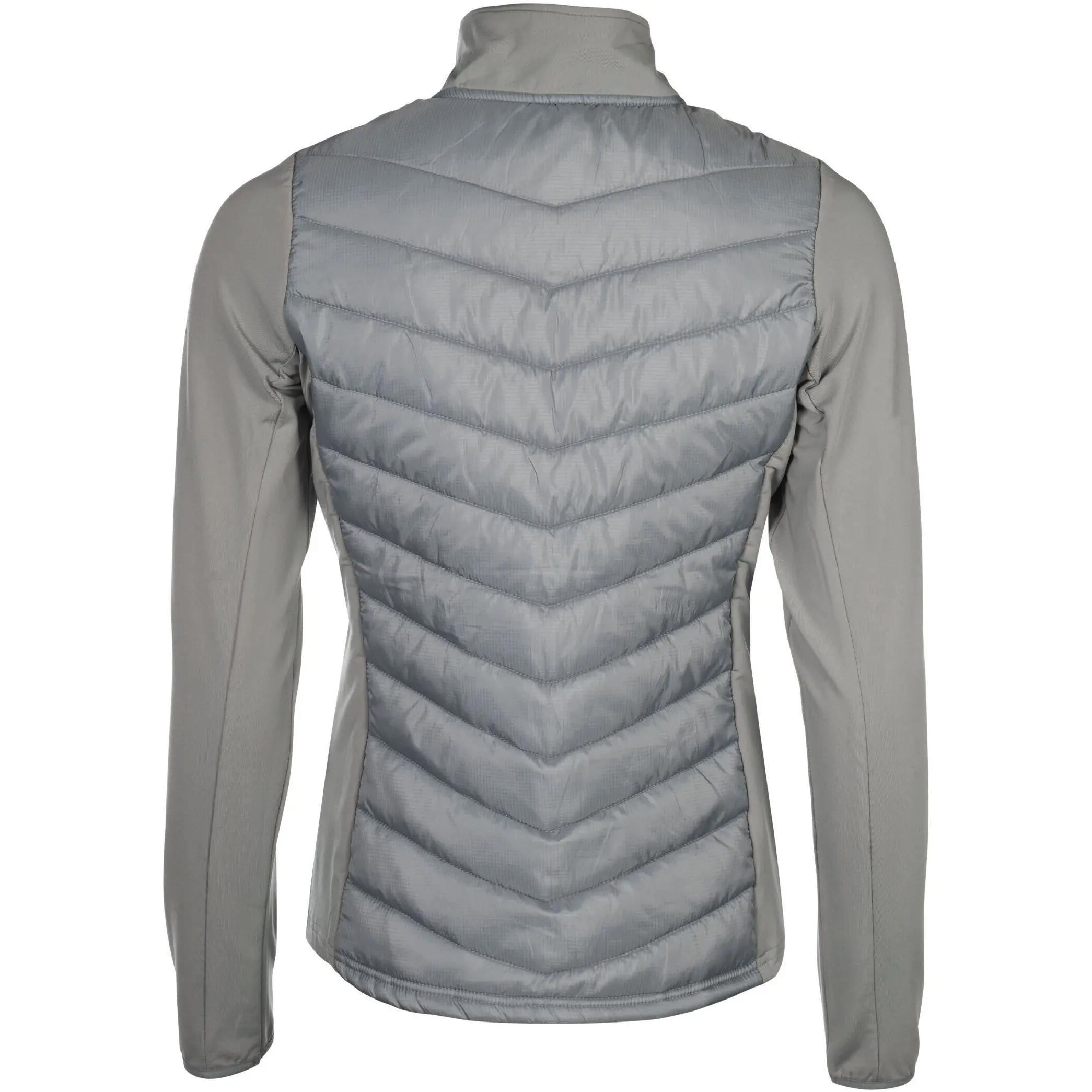 Kinder Jersey-/Nylonjacke PRAG STYLE grau/rosegold