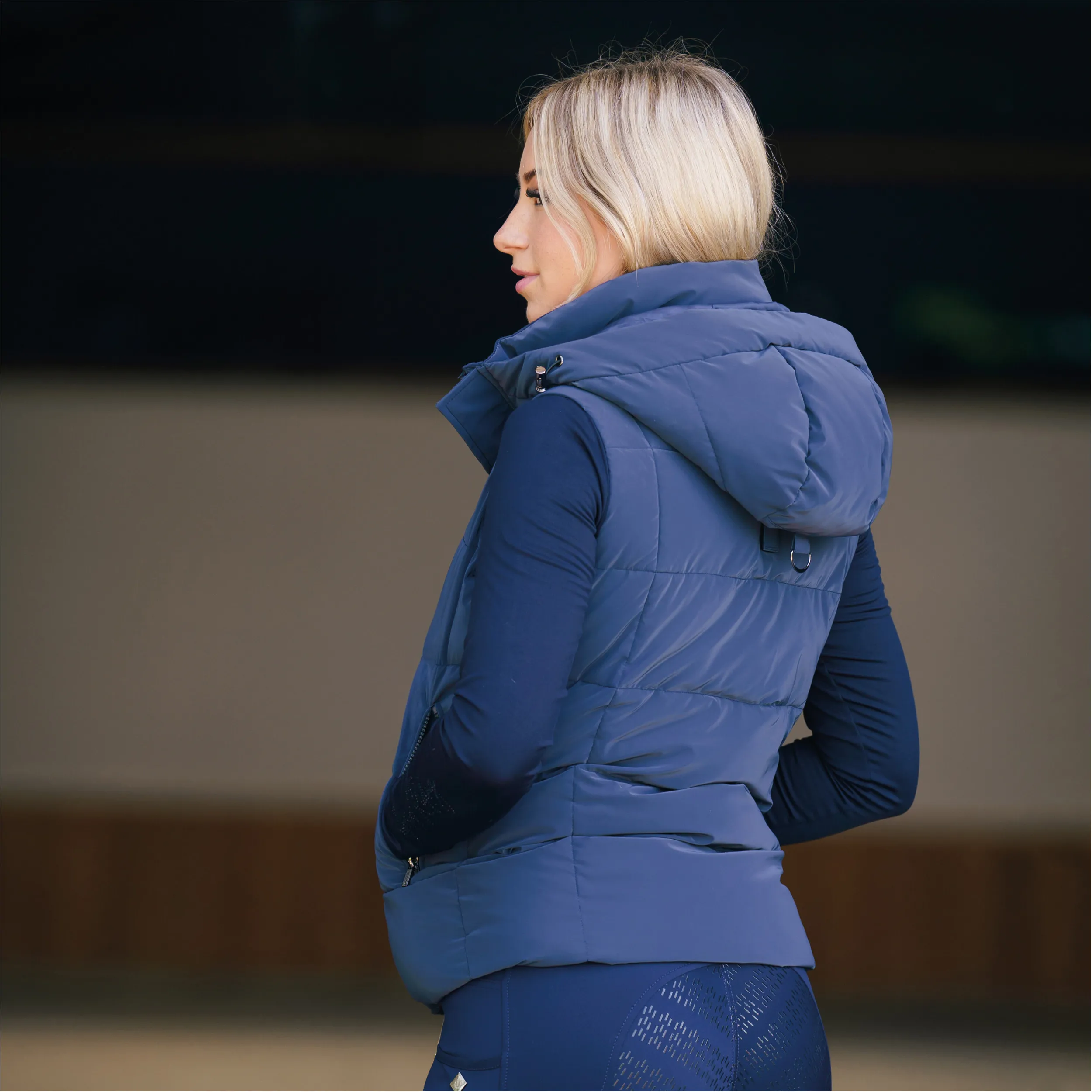 Damen Weste IRHBeau navy