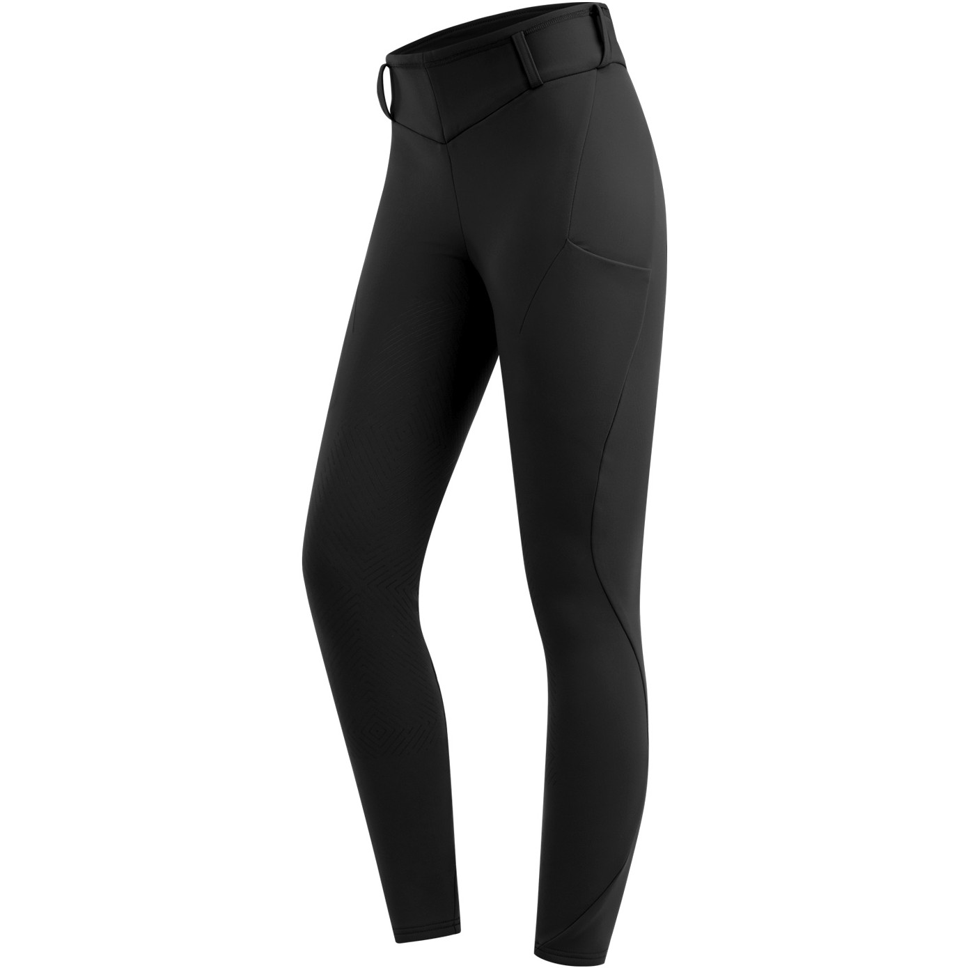Damen Thermo Reitleggings Silikon Vollbesatz RENA schwarz