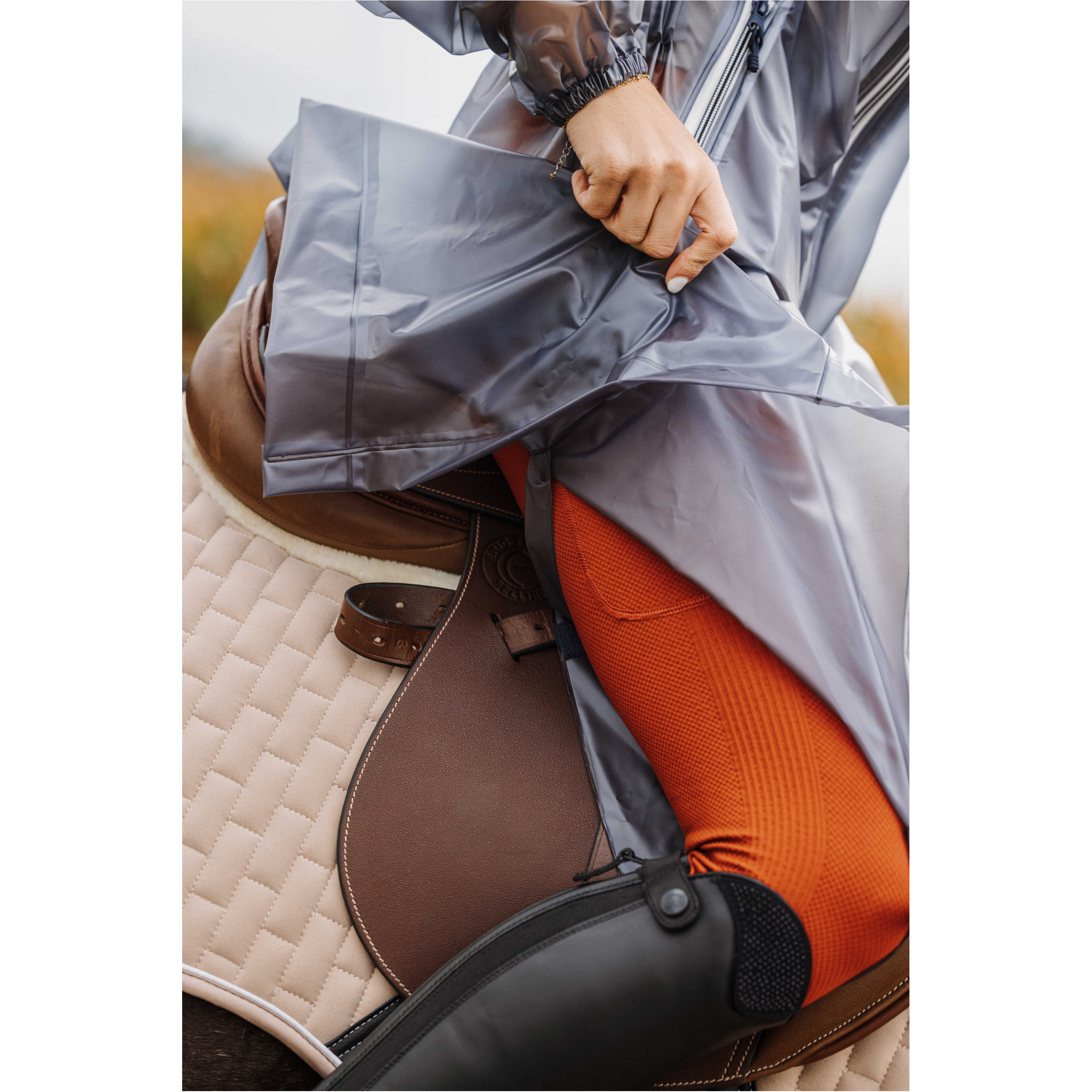 Damen Regenmantel ORIGINALS HANOI grau