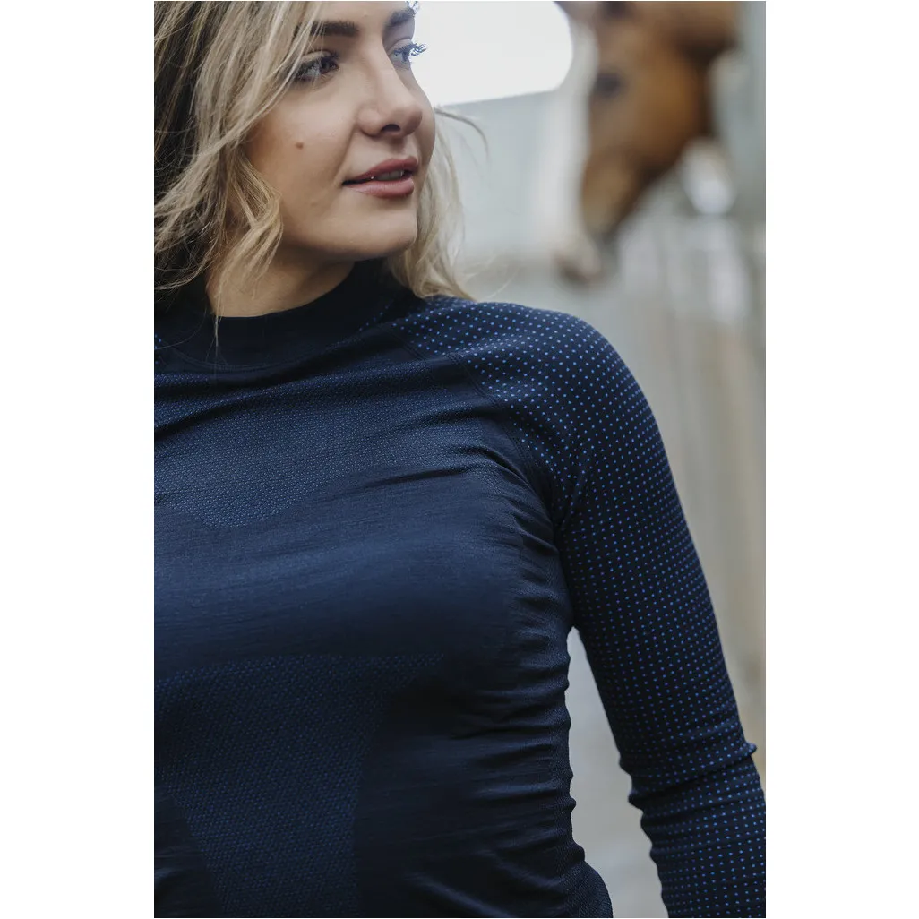 Damen Funktionsshirt Seamless MARIE marineblau