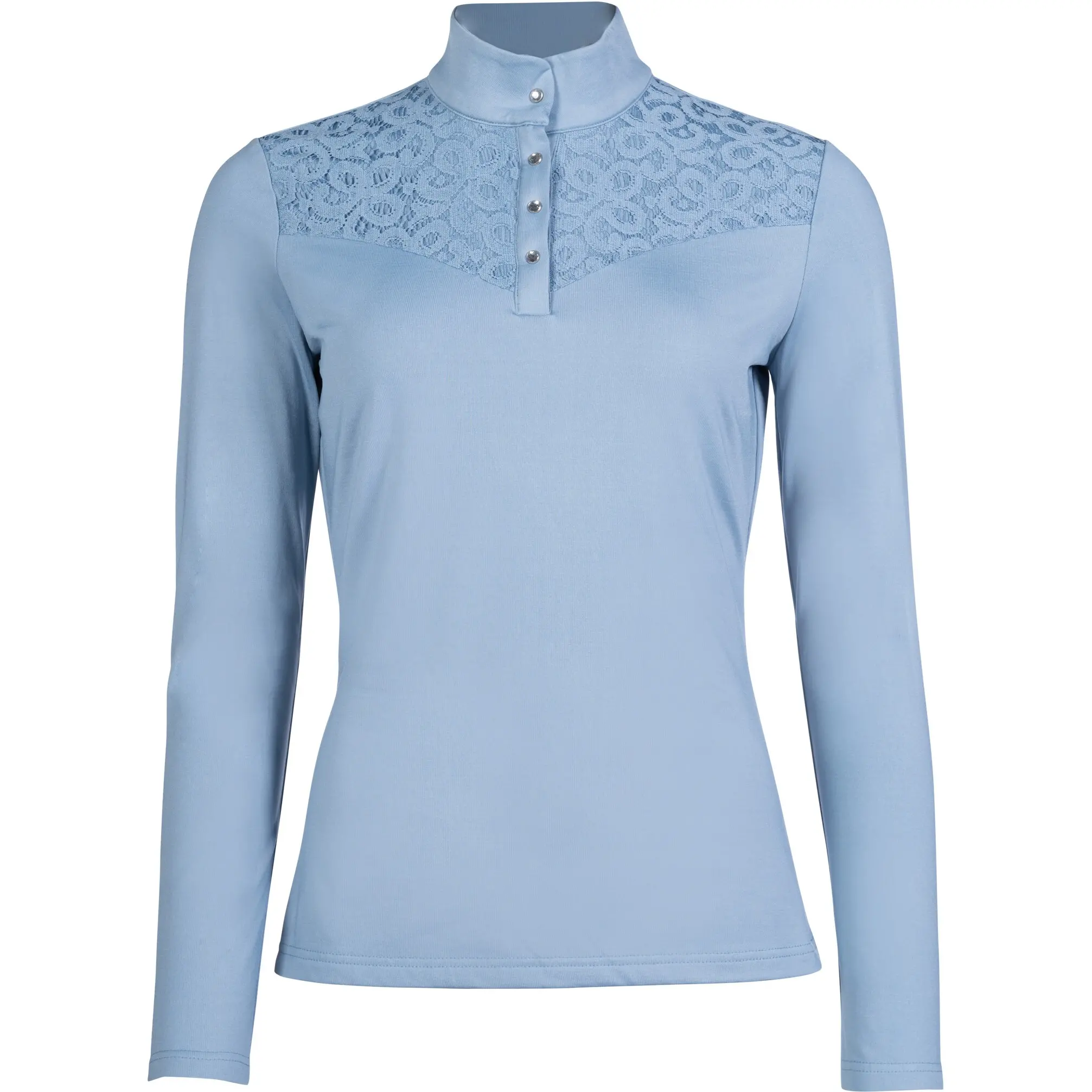 Damen Funktionsshirt BERRY LACE taubenblau