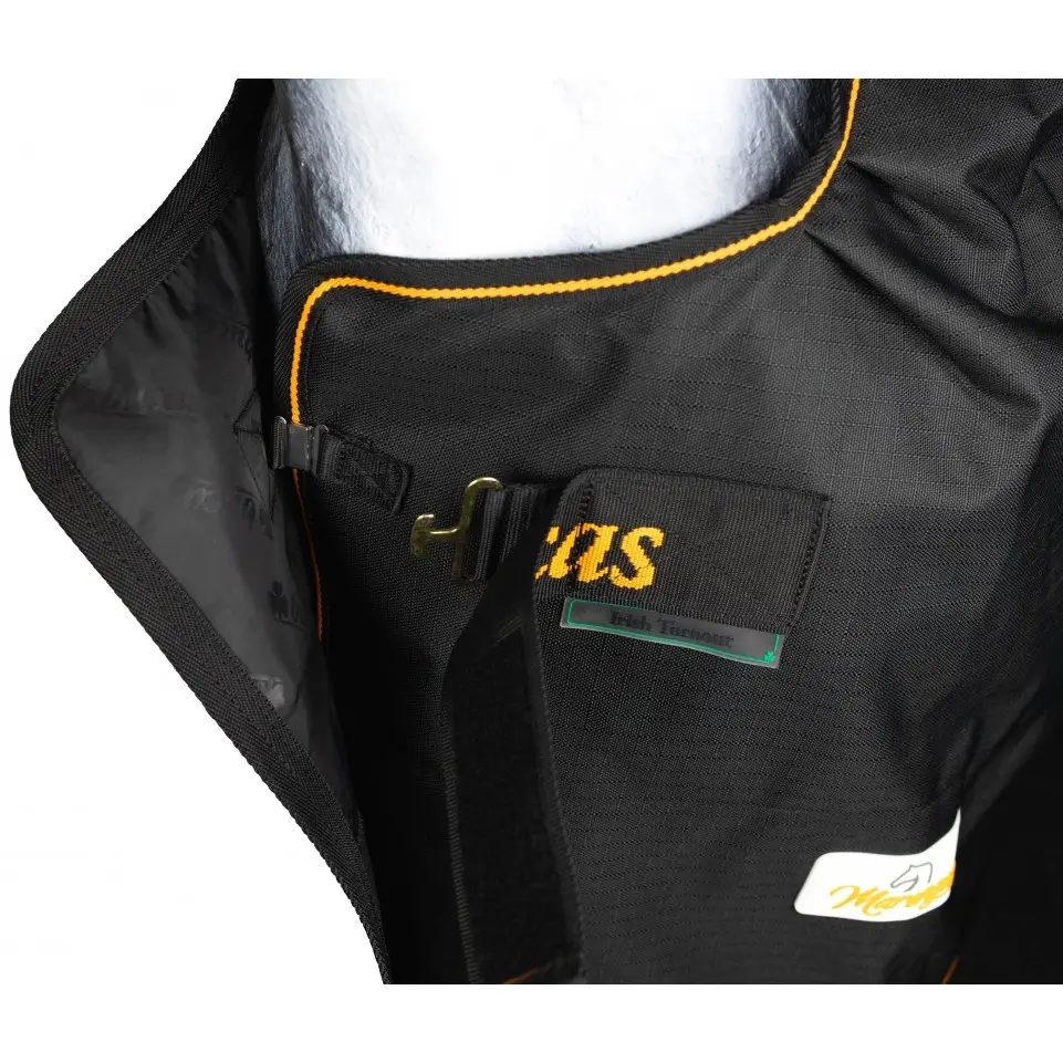 Weidedecke Stay-Dry 1200D IRISH TURNOUT schwarz/orange