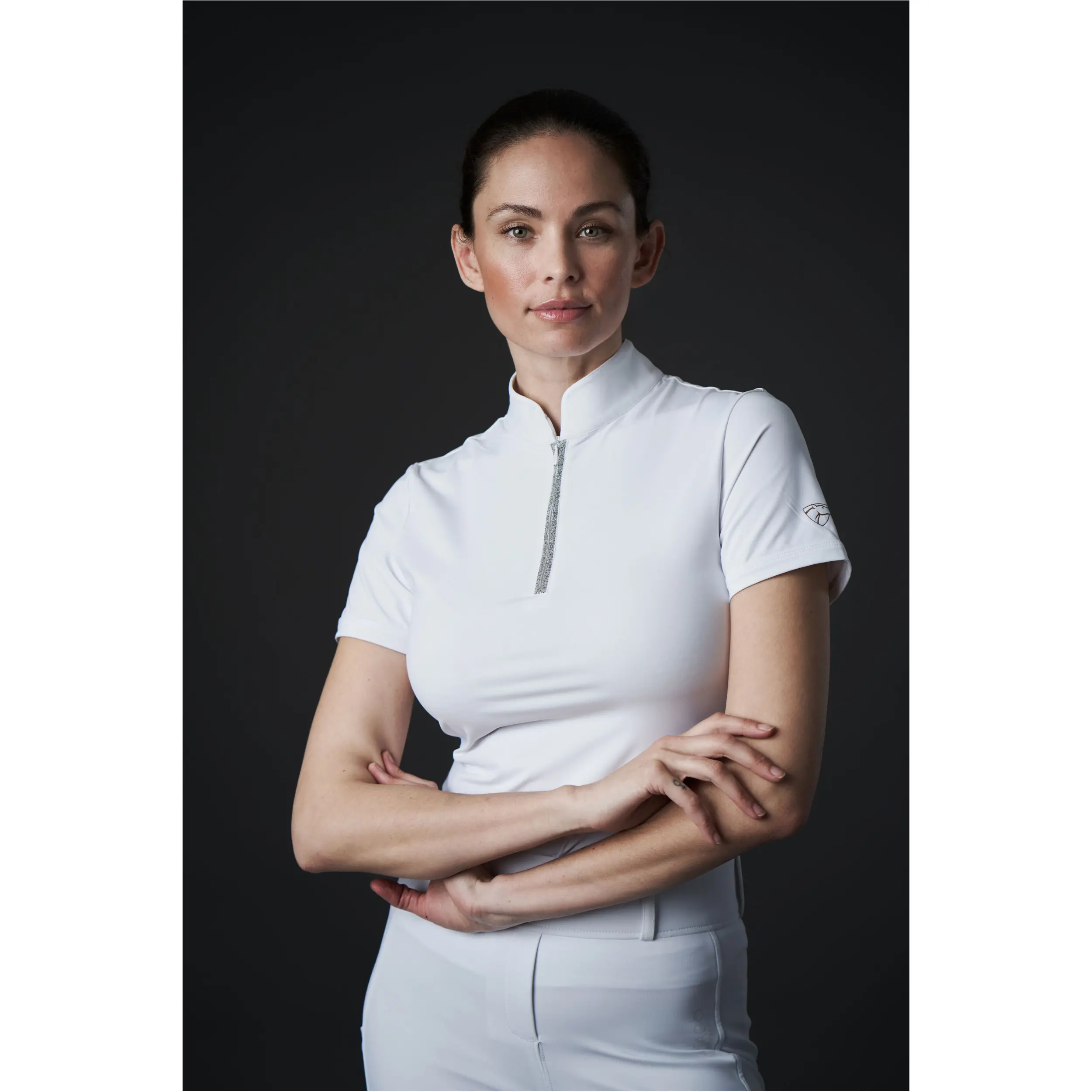 Damen Showshirt Kurzarm NICE weiß