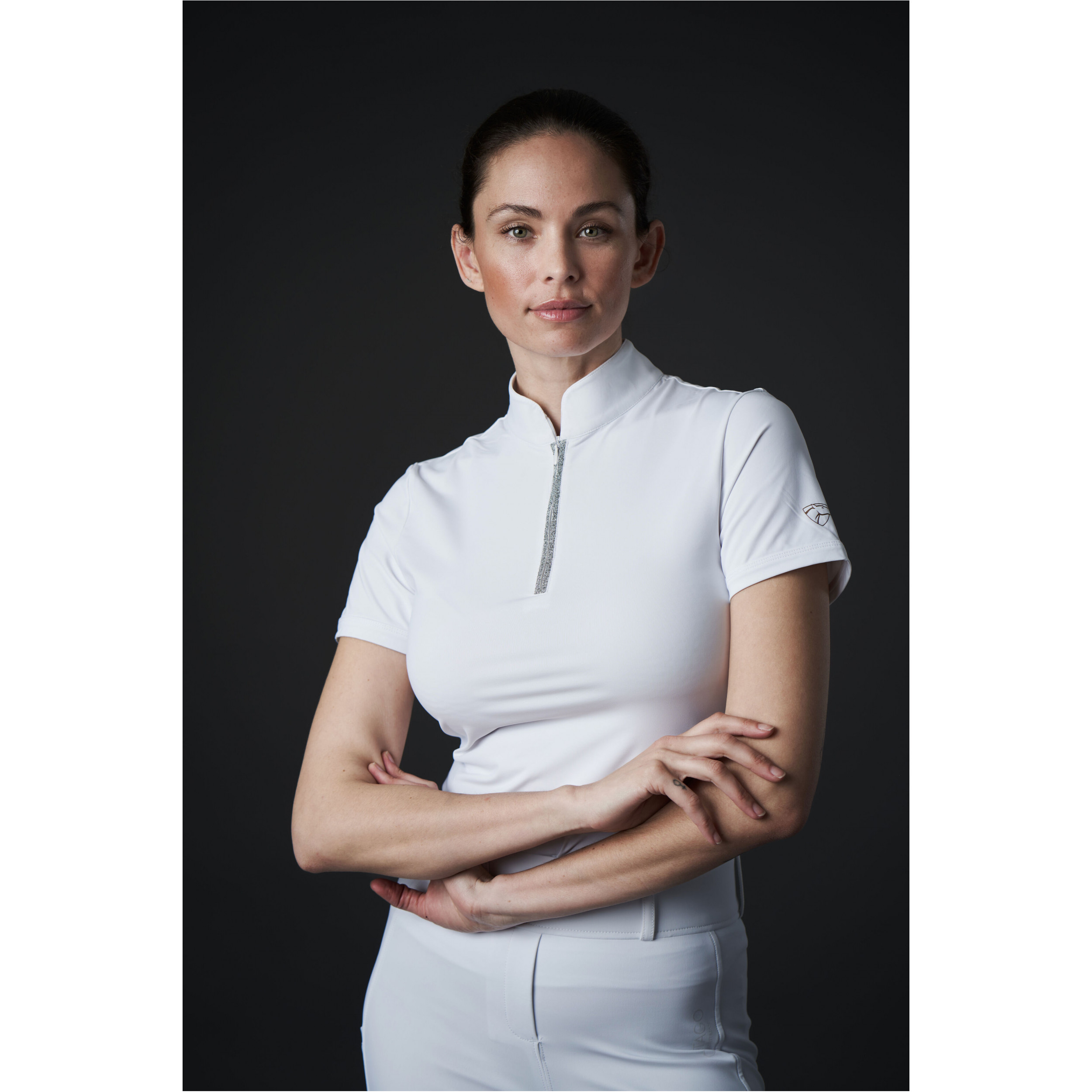 Damen Showshirt Kurzarm NICE weiß