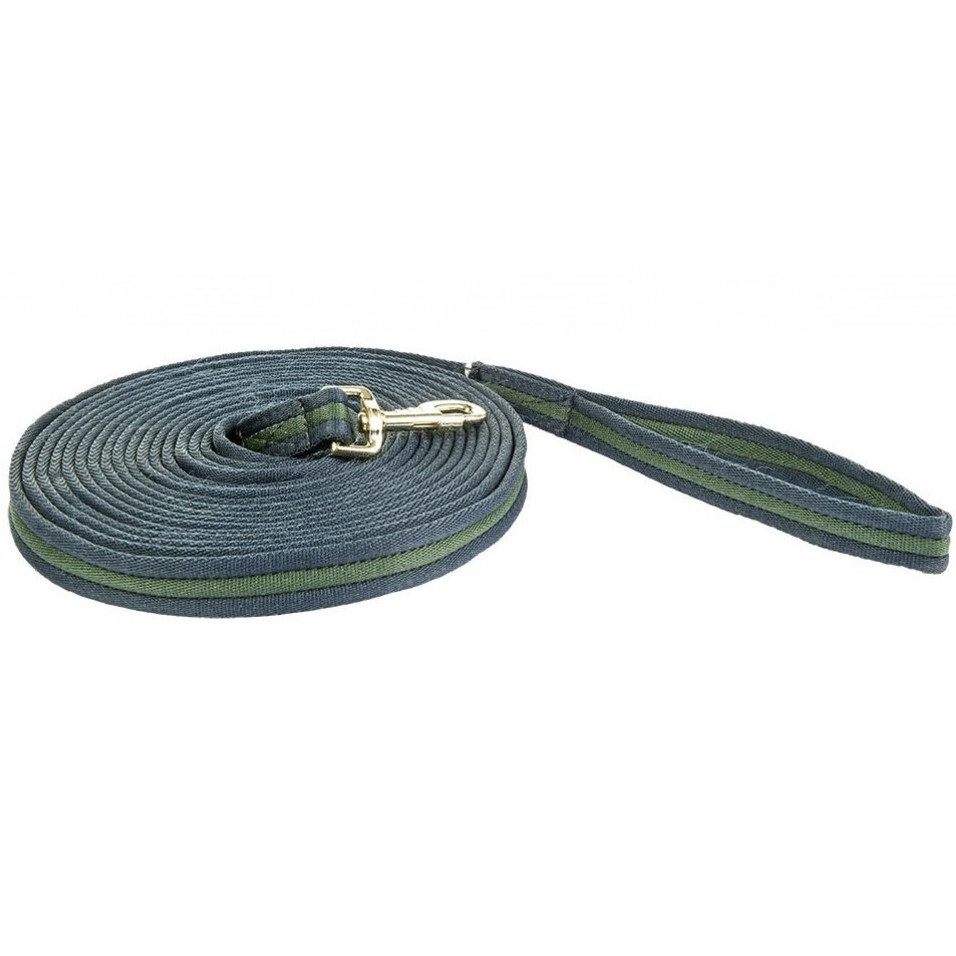 Longe SOFT dunkelblau/grün 800cm