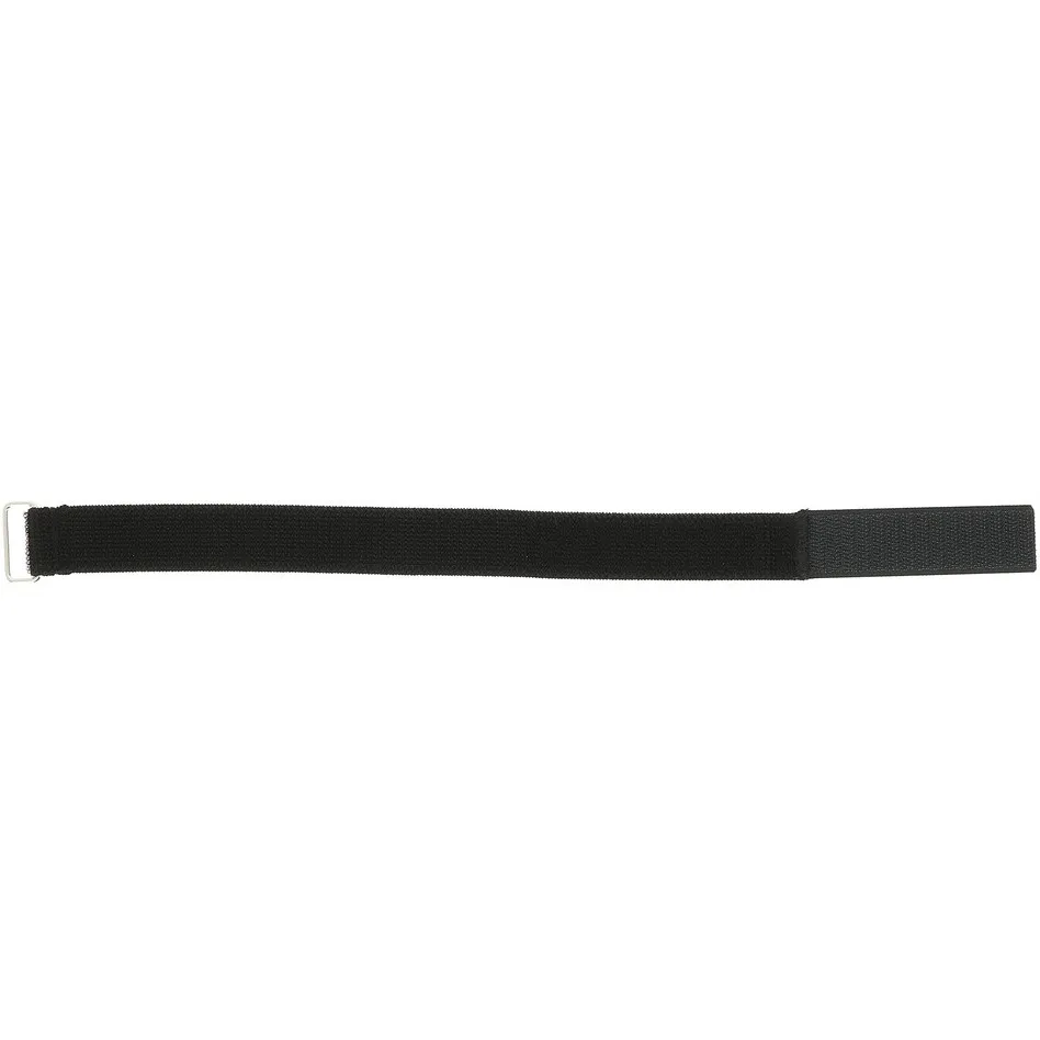 Klettband für Bandagen elastisch schwarz