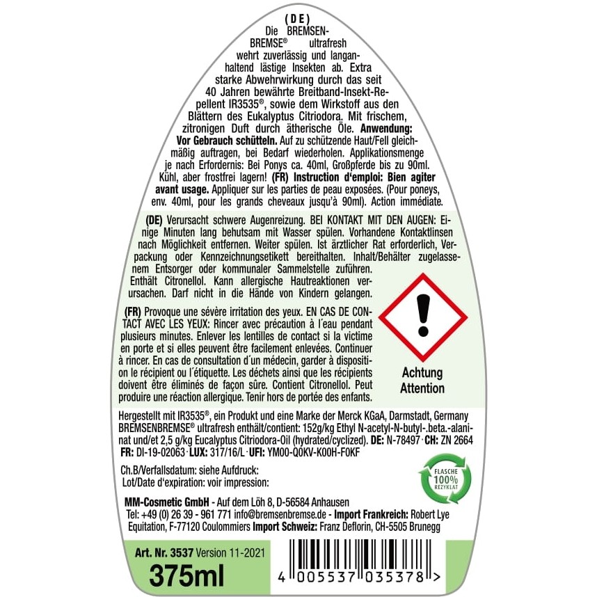 InsektenSchutz ULTRAFRESH