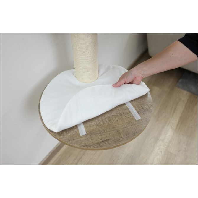 Wandkratzbaum DINARI light braun/weiß 45x45x106cm