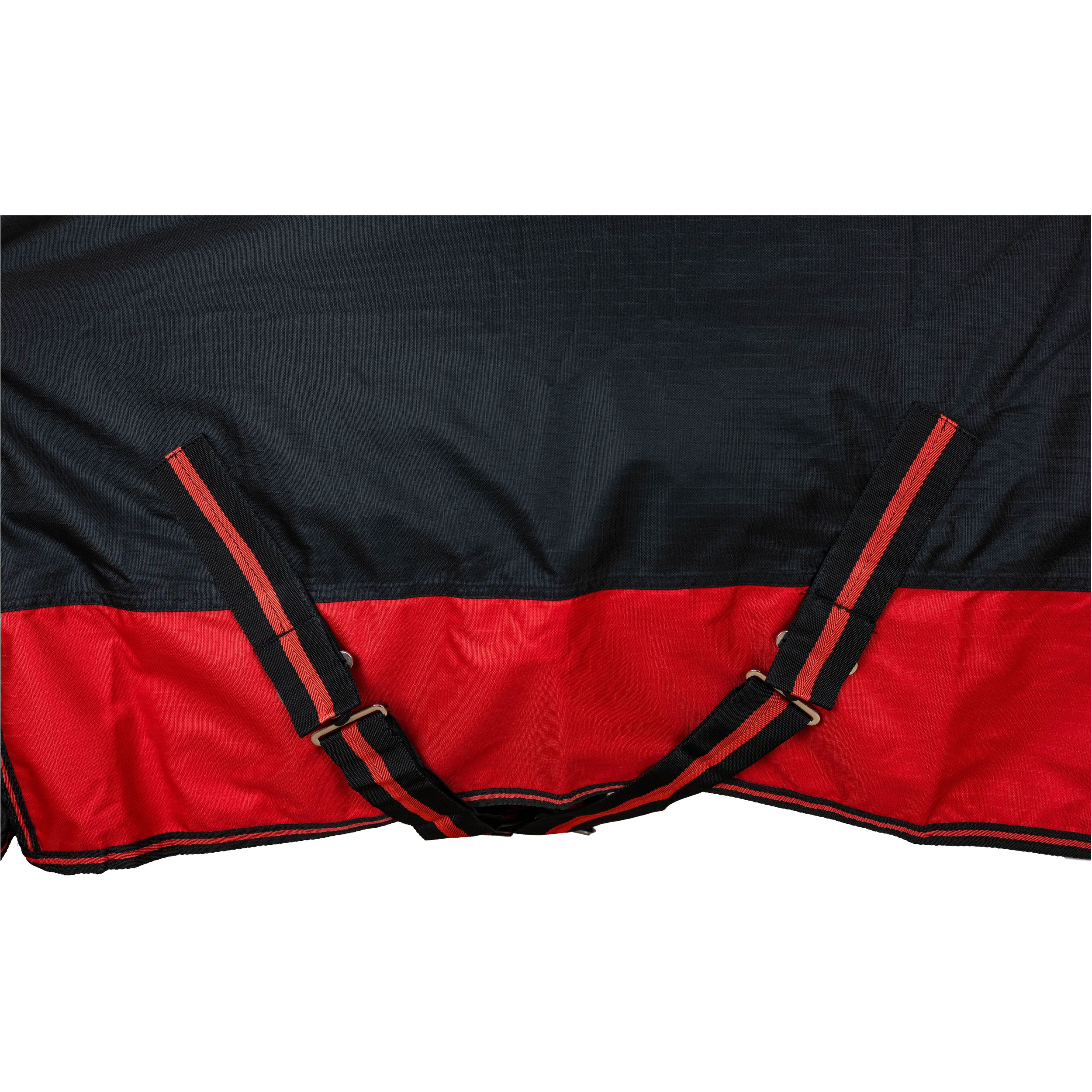 Winterdecke 100g Füllung 600D BASICLINE schwarz/rot