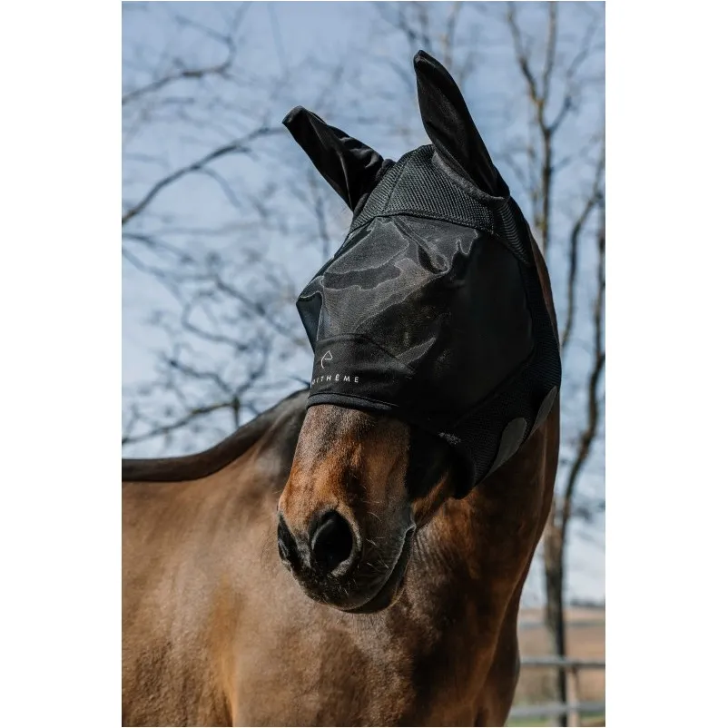 Fliegenmaske mit UV-Schutz MESH schwarz