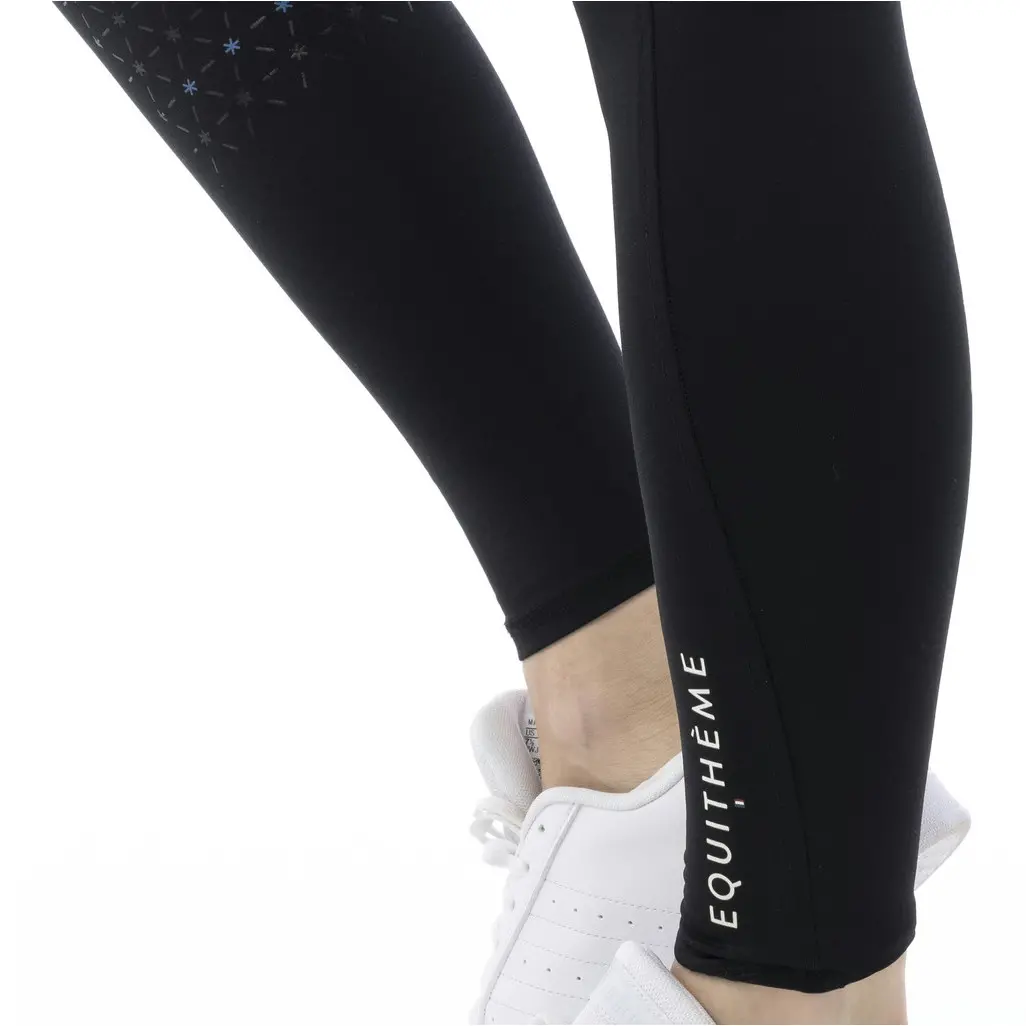 Damen Reitleggings Silikon Vollbesatz LYLY schwarz
