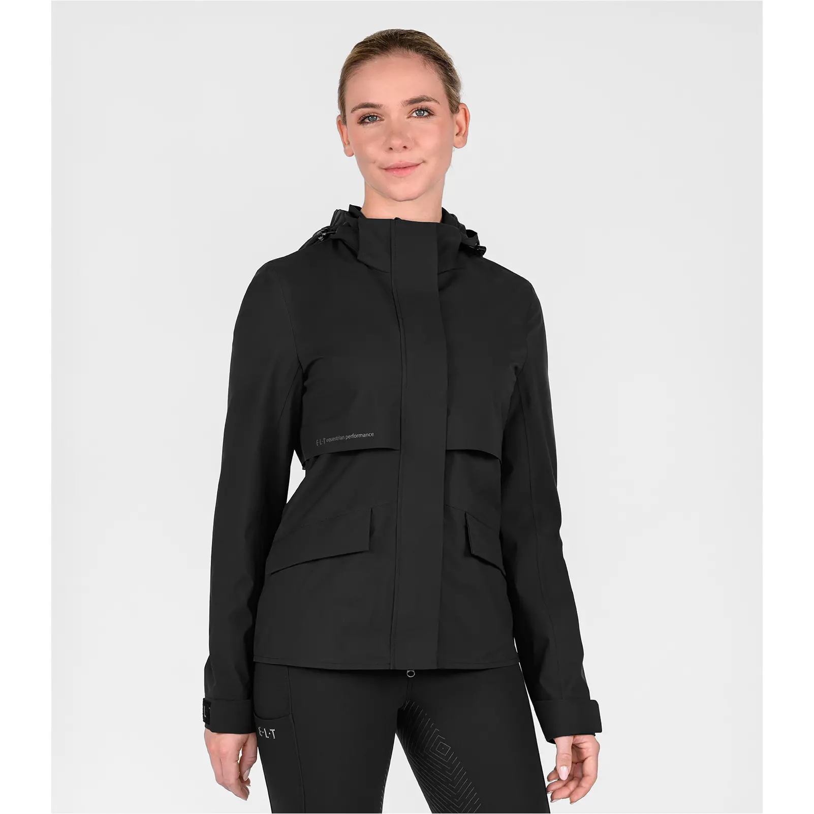 Damen Regenjacke reflektierend PERFORMANCE schwarz