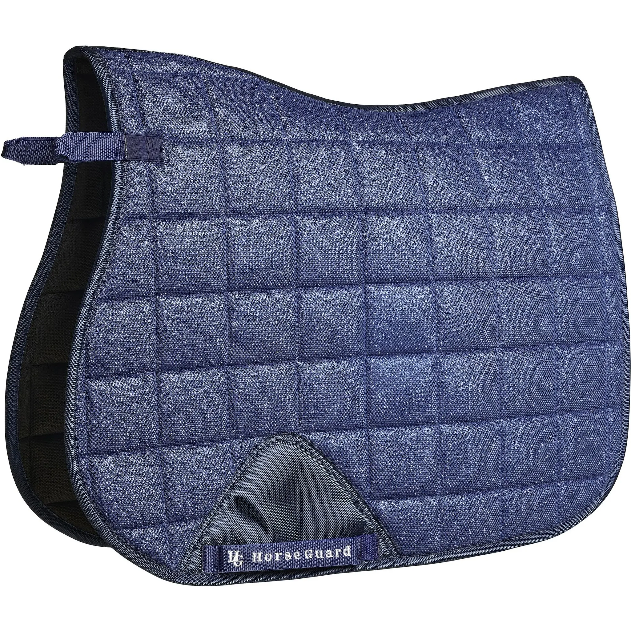 Schabracke Mesh Glitzer navy