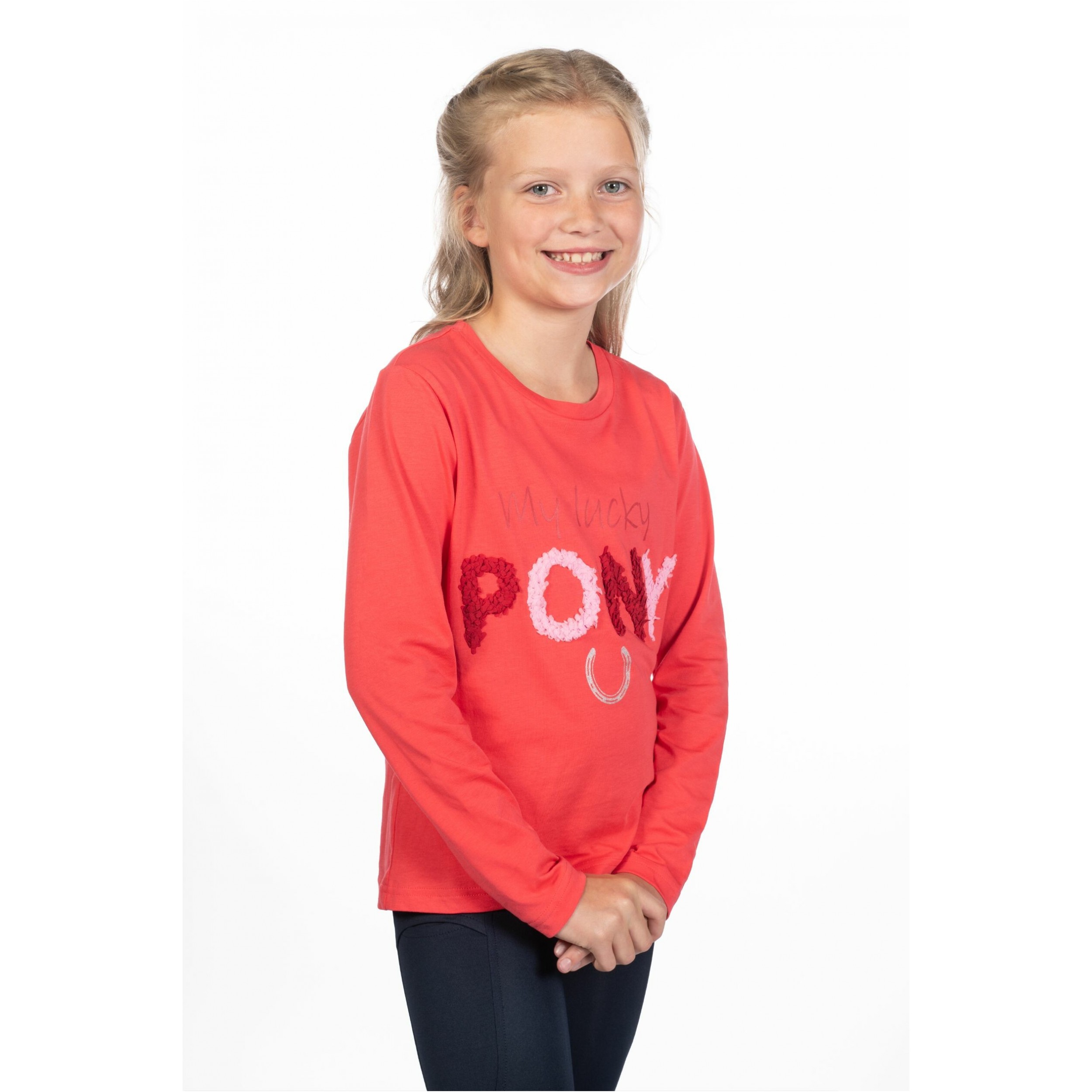 Kinder Langarmshirt AYMEE pink