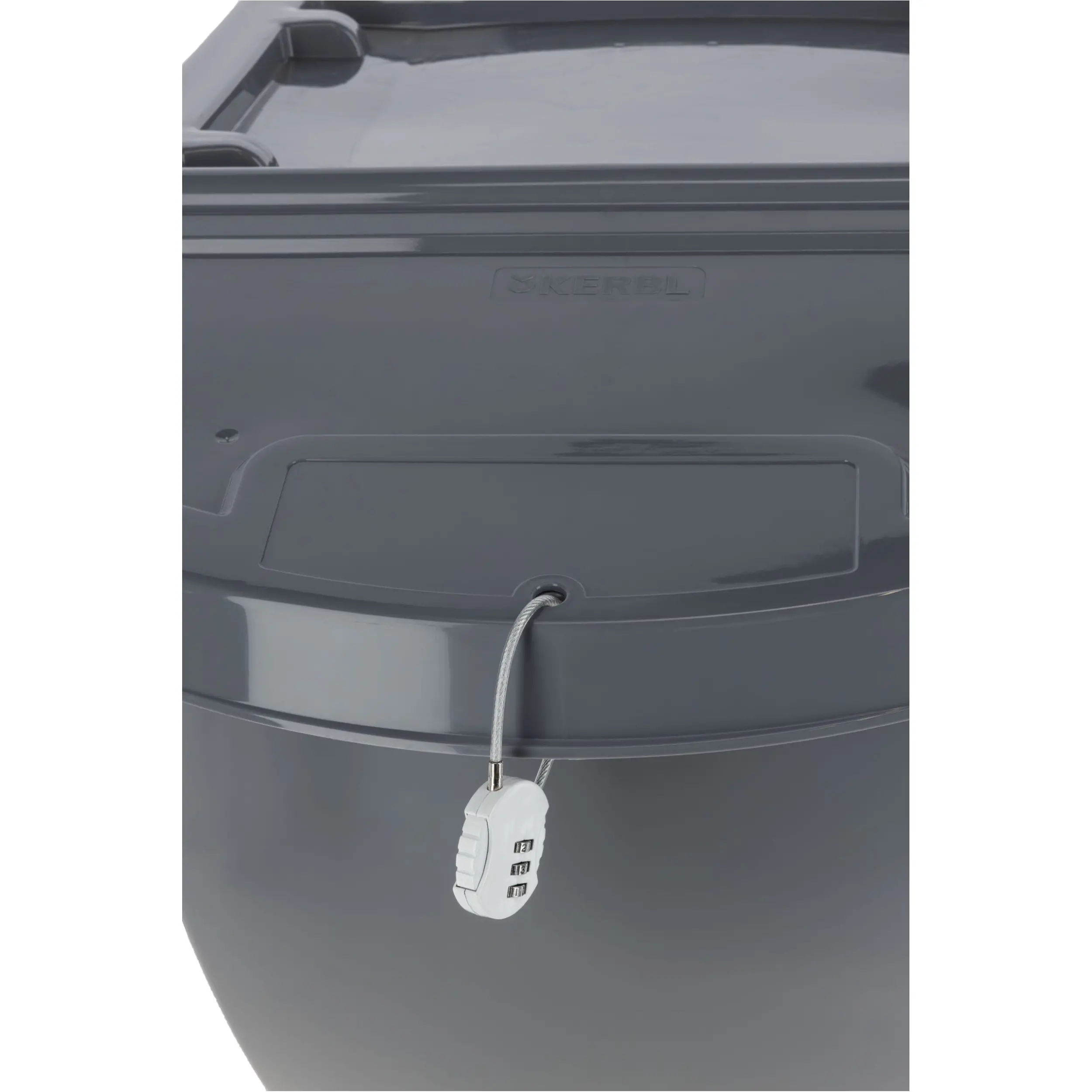Futterbox stapelbar mit Deckel grau 40l