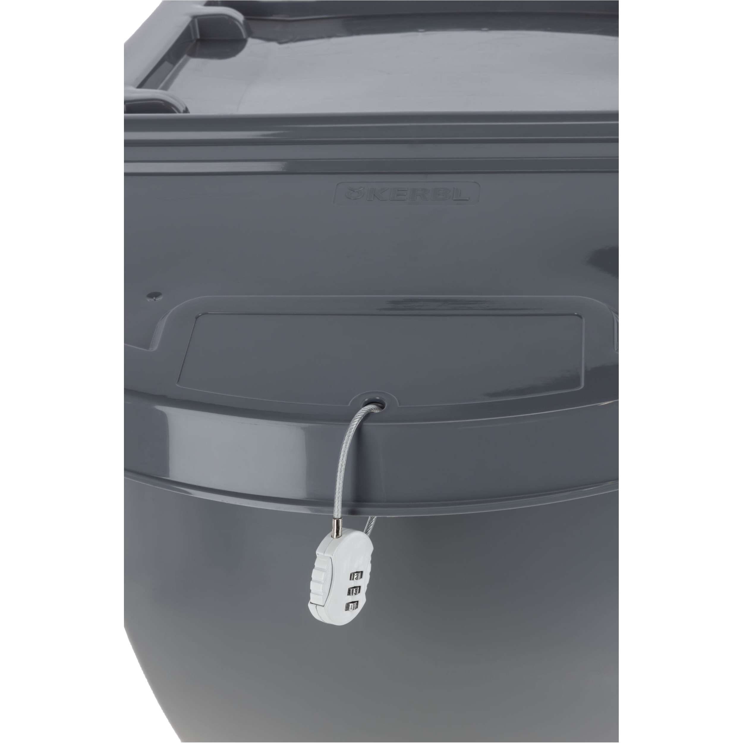 Futterbox stapelbar mit Deckel grau 40l