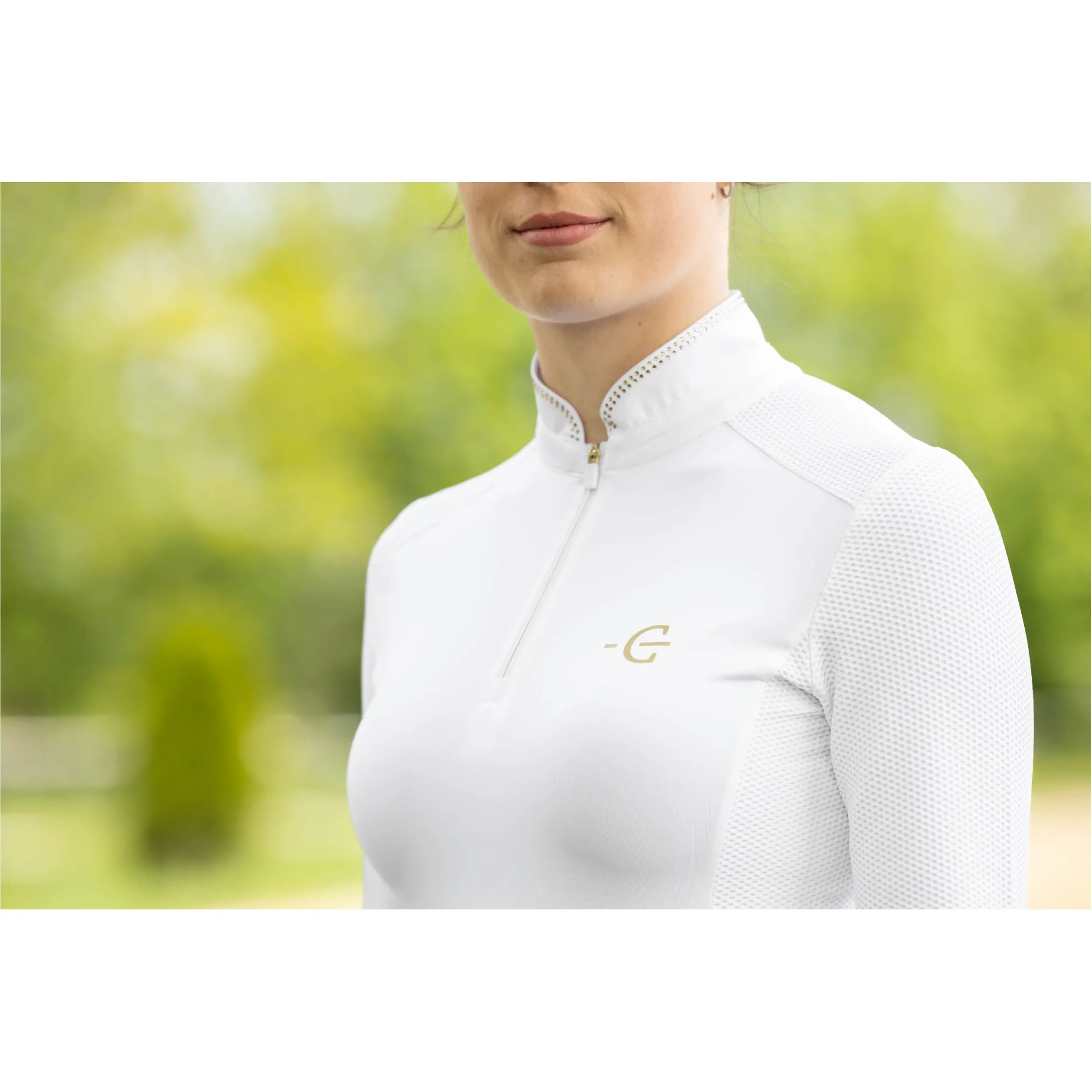 Damen Longsleeve Competition F/S 2026 white