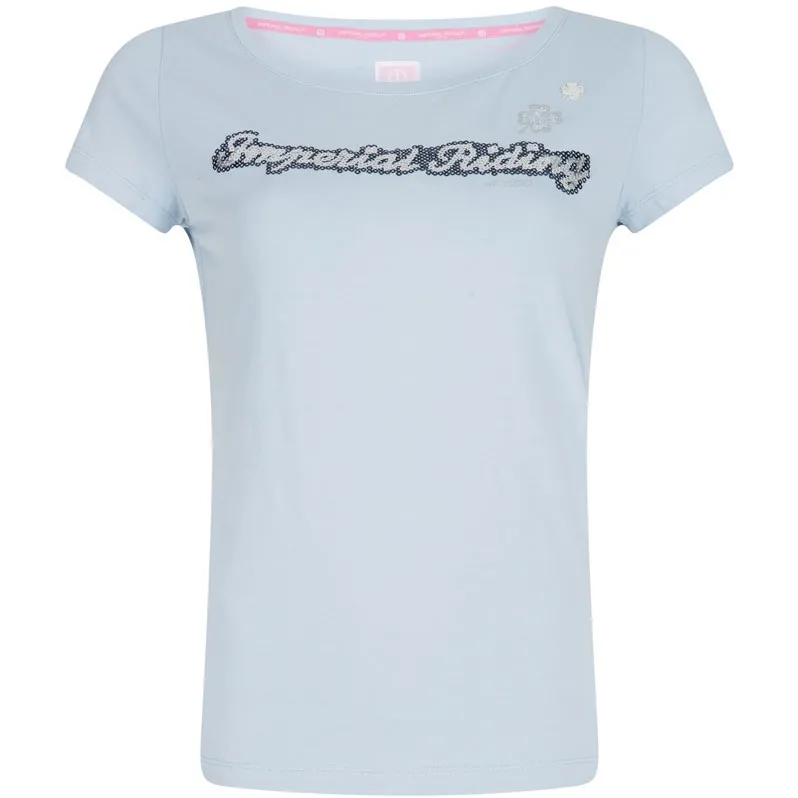 Damen T-Shirt IRHBliss lichtblau